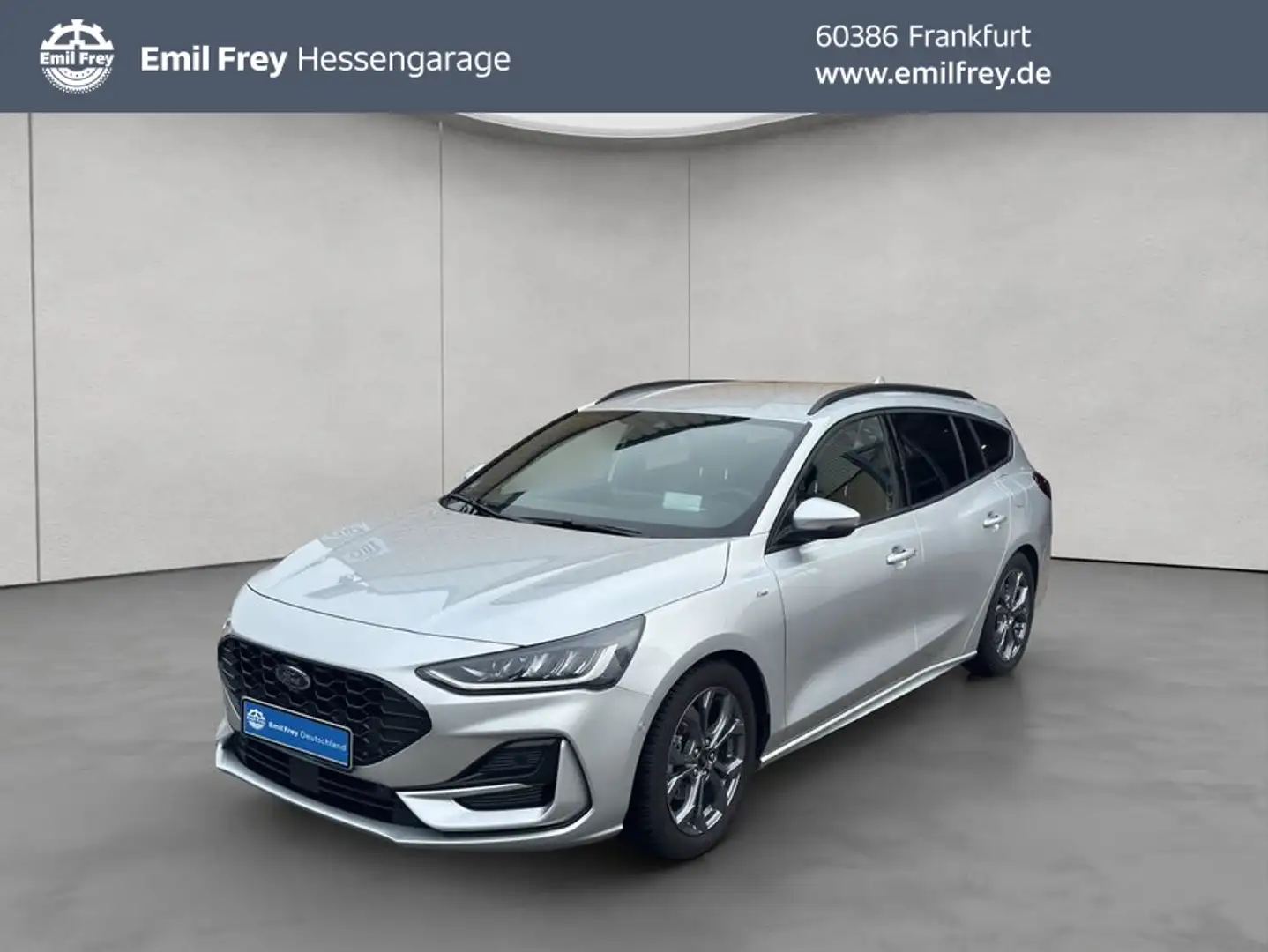 Ford Focus Turnier 1.5 EcoBlue Start-Stopp-System Aut. Silber - 1