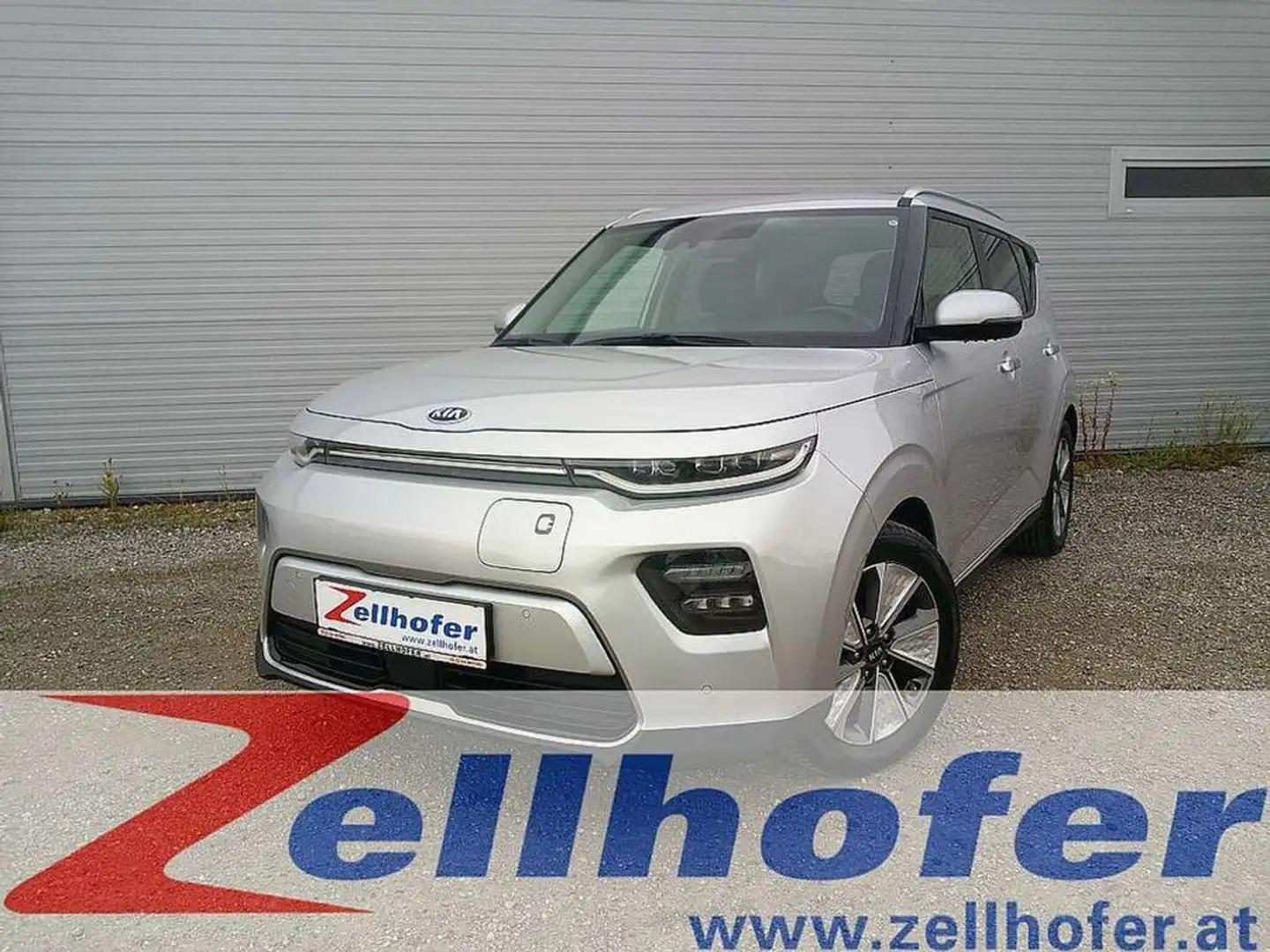 Kia Soul EV 64kWh Long Gold Stříbrná - 1