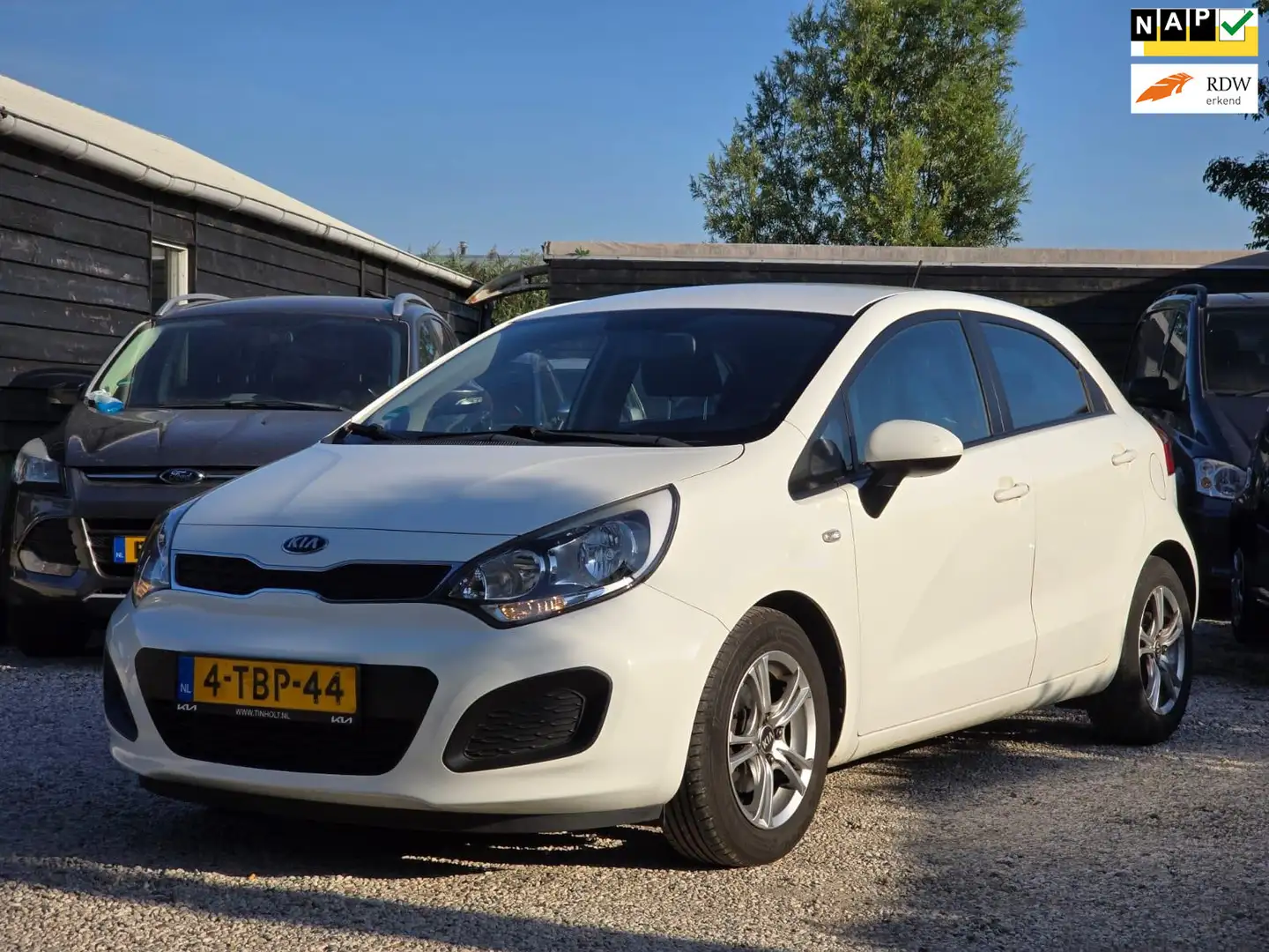 Kia Rio 1.2 CVVT Comfort Pack LMV/ Airco/1e Eig. Wit - 1