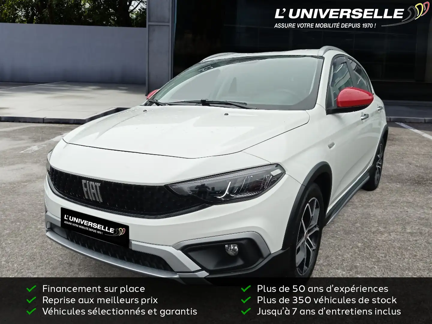 Fiat Tipo CROSS Blanc - 1