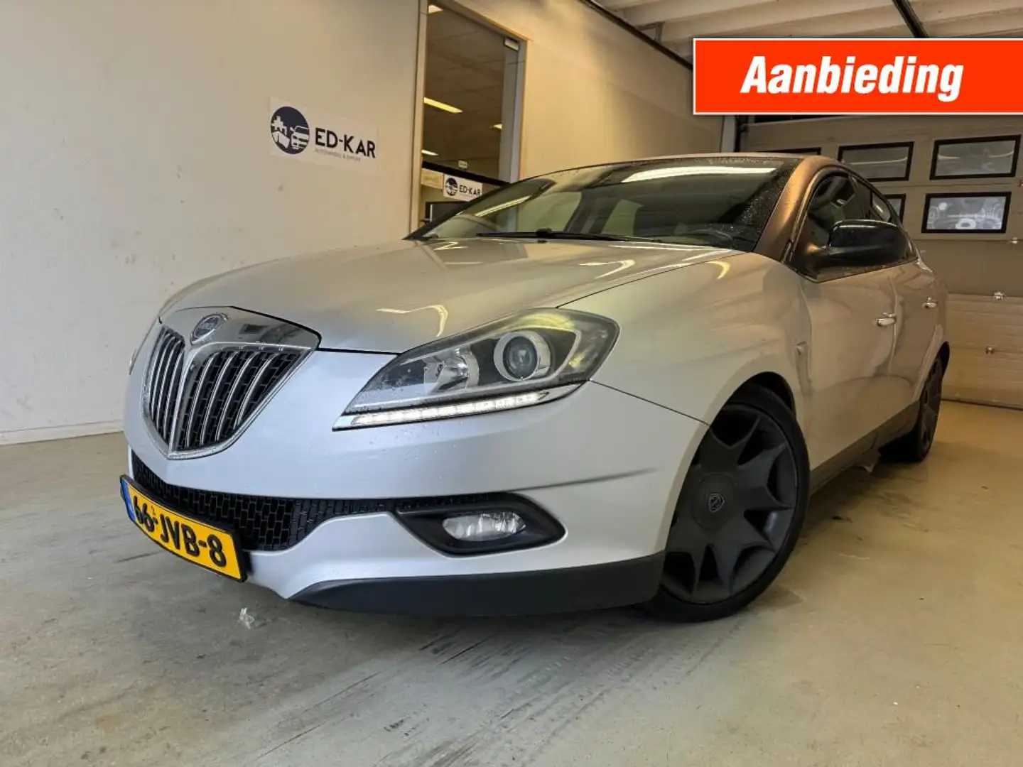 Lancia Delta 1.4-16V Oro CLIMA LEER NAP APK 9-2026 PRIMA AUTO Grey - 1