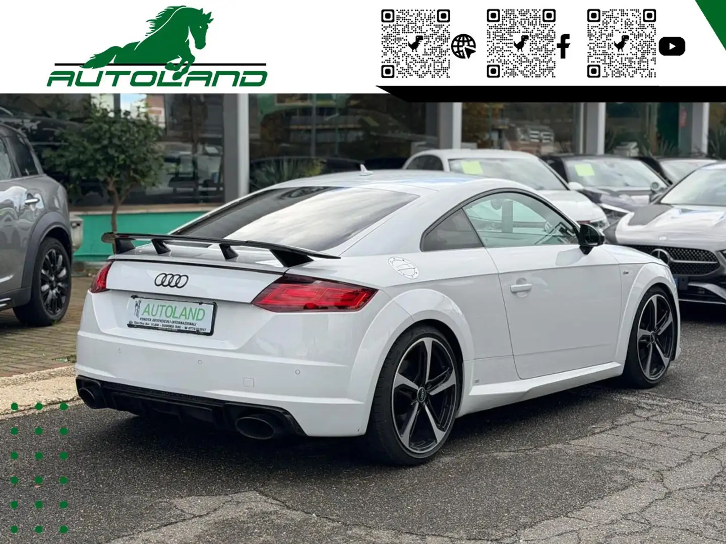 Audi TT Coupé 2.0 TFSI S tronic S-Line 19" Black Pack Weiß - 2
