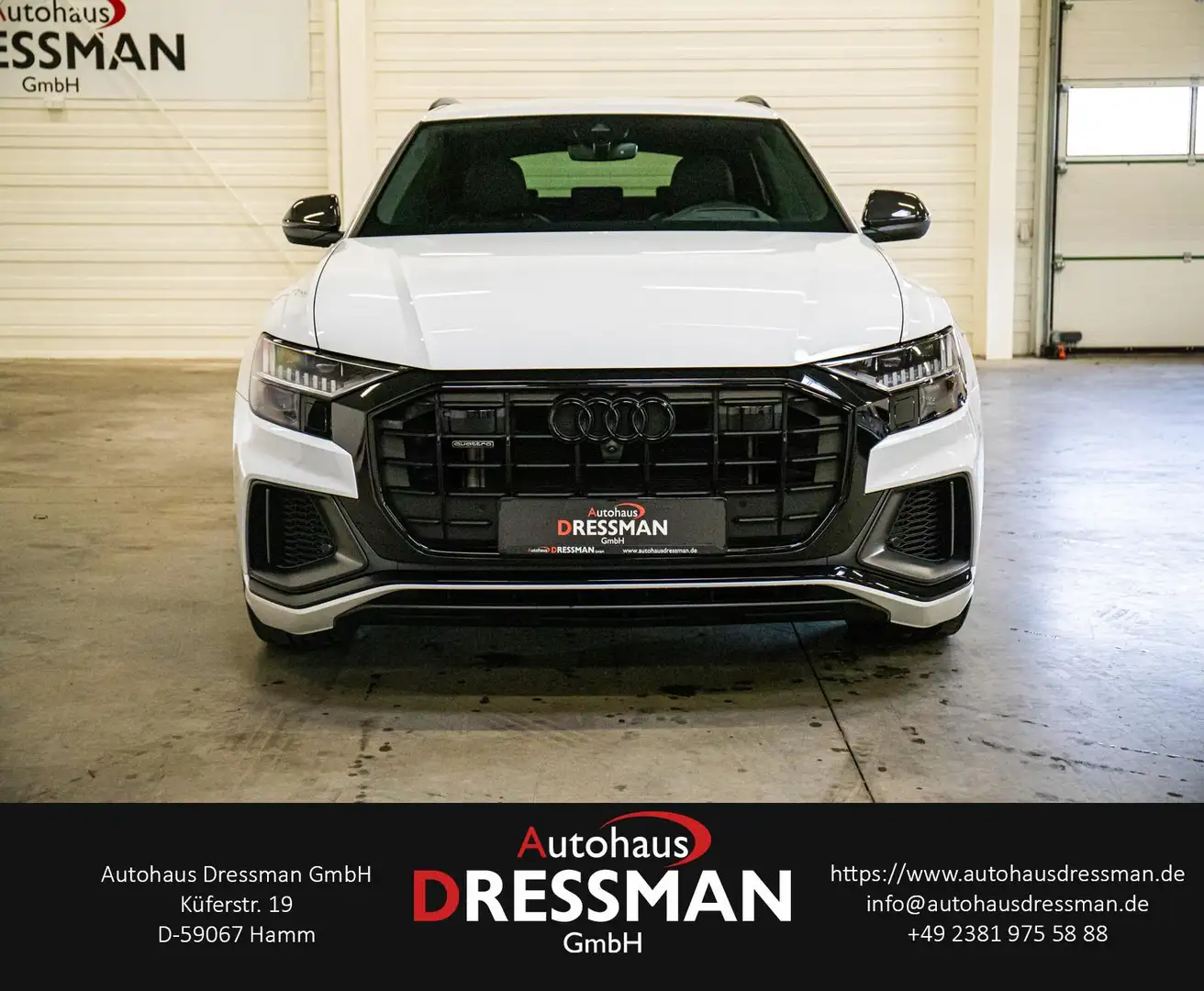 Audi Q8 55TFSI Competition S-LINE B&O HuD 360° CARBON Weiß - 2