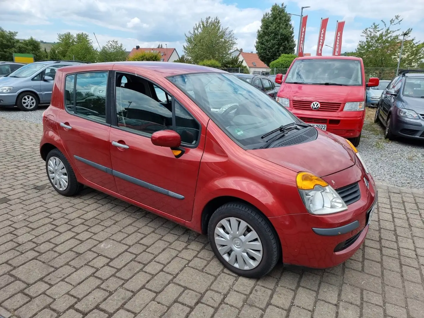 Renault Modus Dynamique 1.2 55kW Klima 2xFuZv El.Fh Червоний - 1