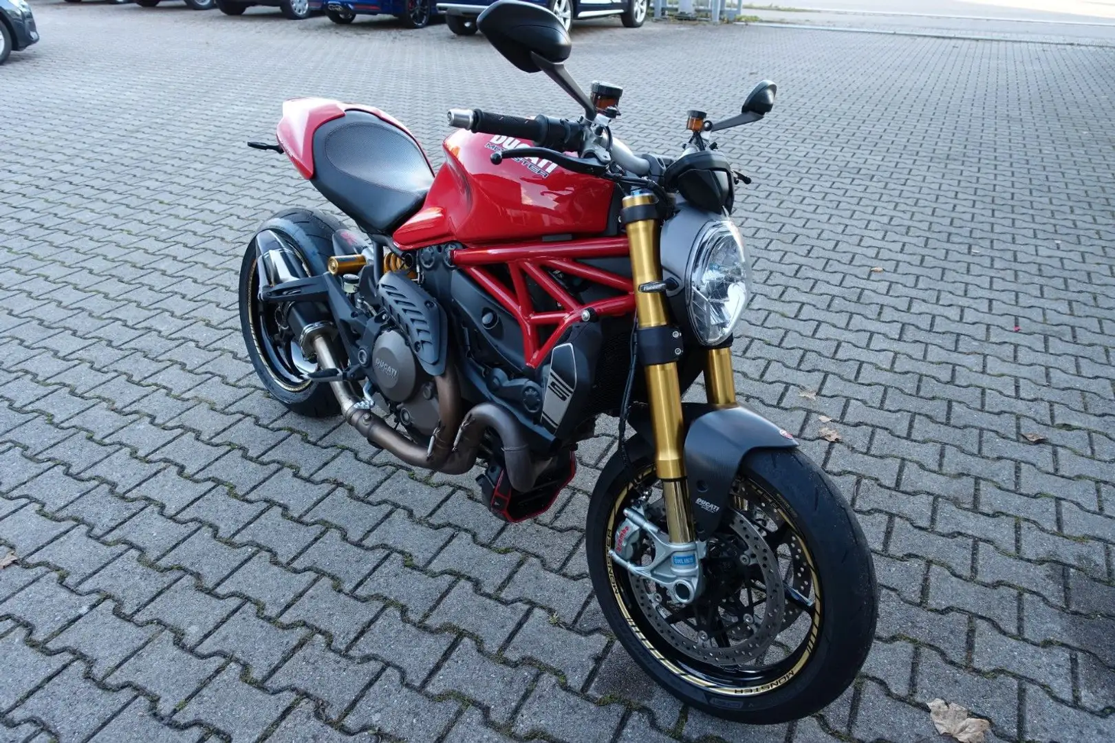 Ducati Monster 1200 S Desmo Neu, Top-Zustand Kırmızı - 1