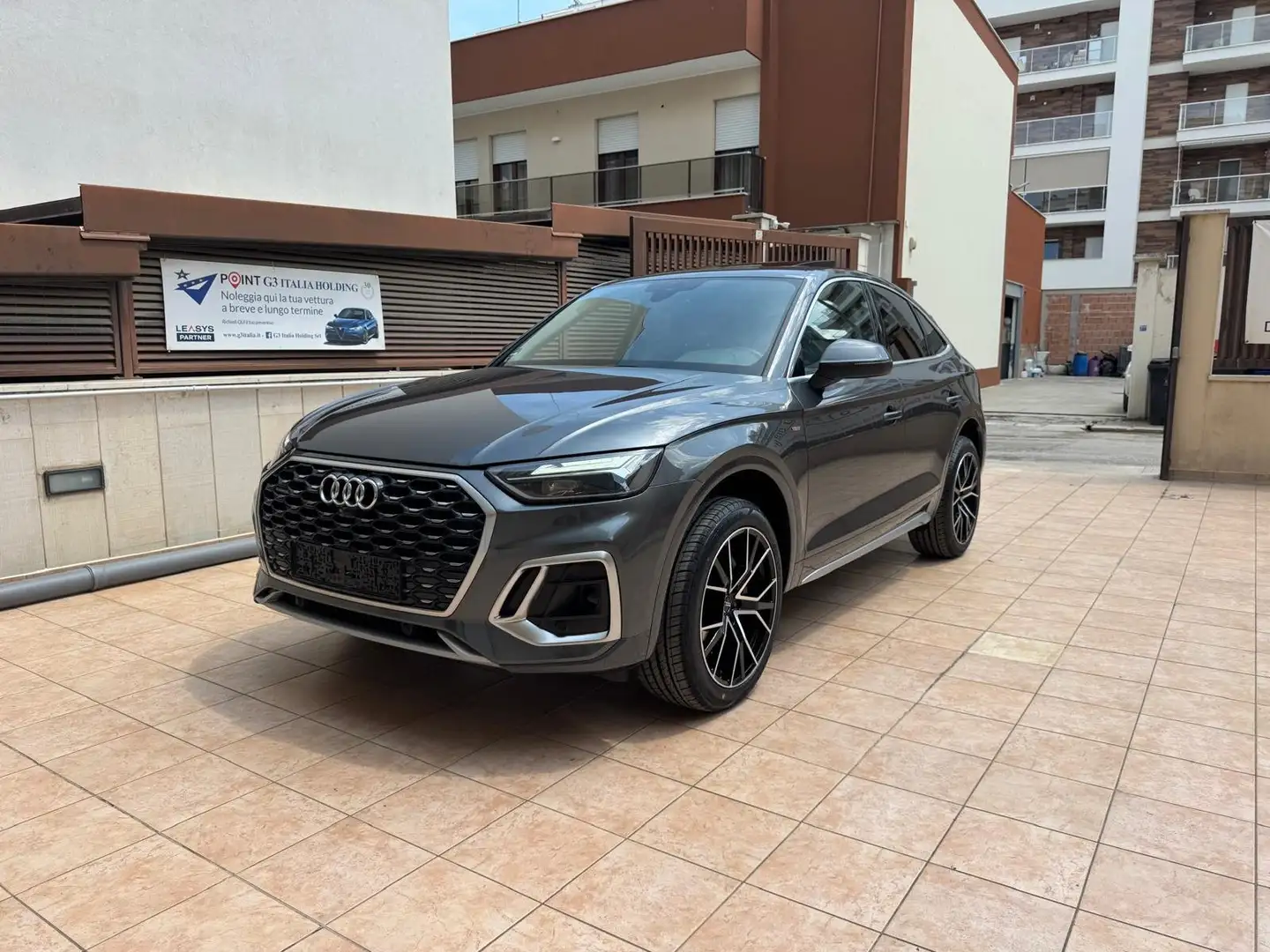 Audi Q5 Sportback 40 TDI mhev  S line quattro TETTO Grigio - 2