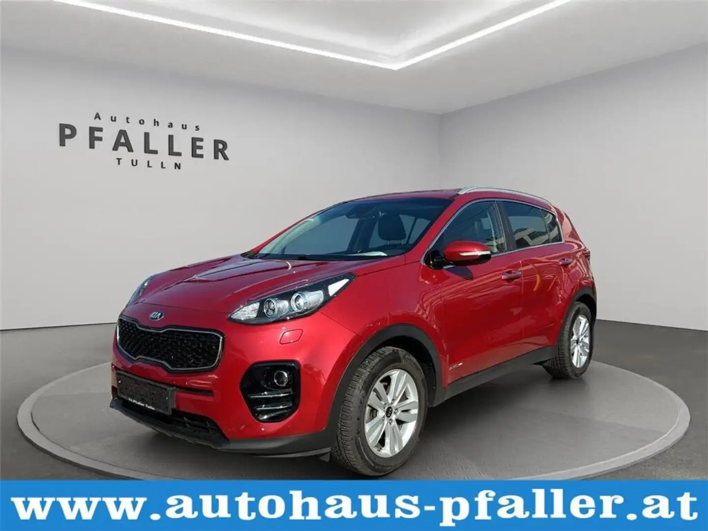 Kia Sportage 2,0 CRDI AWD Gold Aut. Rot - 1