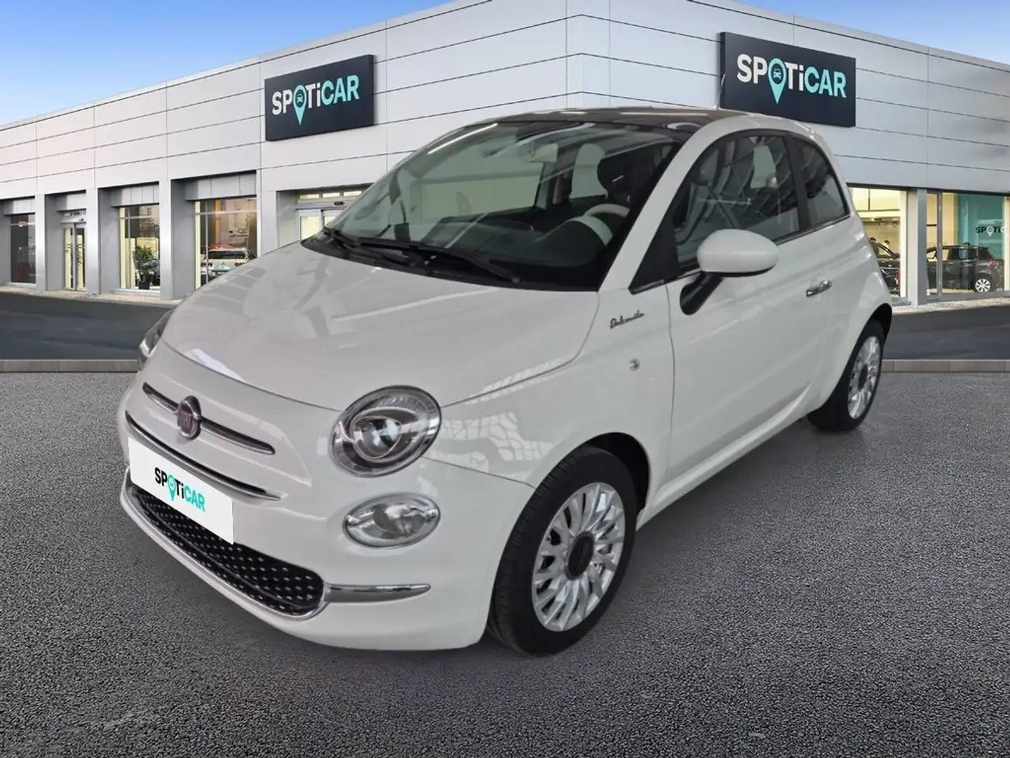 Fiat 500 1.0 Hybrid 51KW (70 CV) Dolcevita Blanc - 1