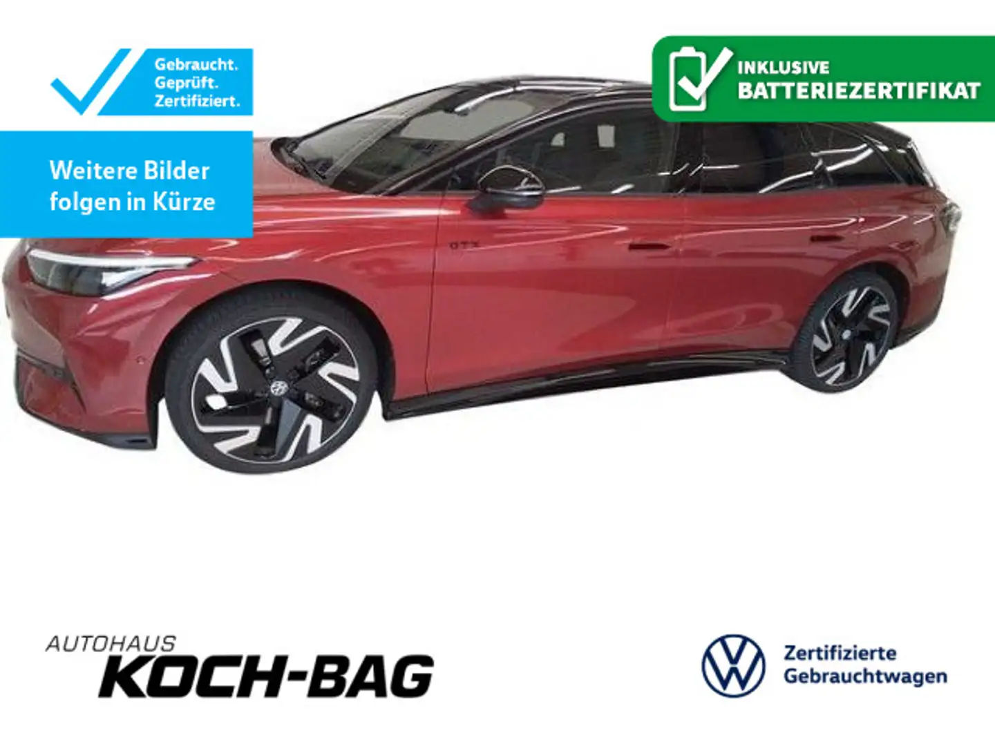 Volkswagen ID.7 Tourer GTX 4M Navi LED AHK Pano Kamera Rot - 1