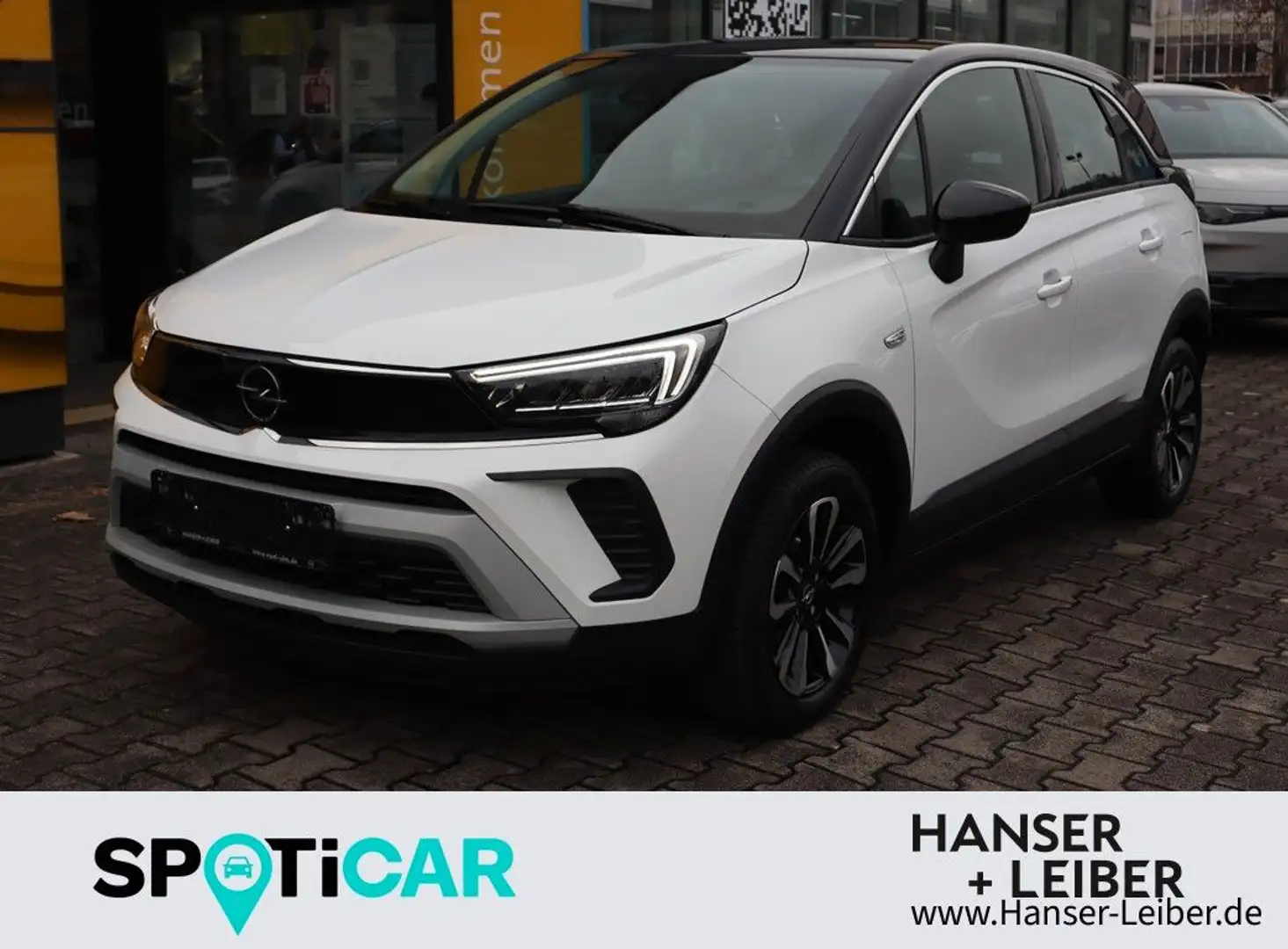 Opel Crossland X Crossland 1.2T AT6 Elegance  Navi Keyless Kamera Weiß - 1