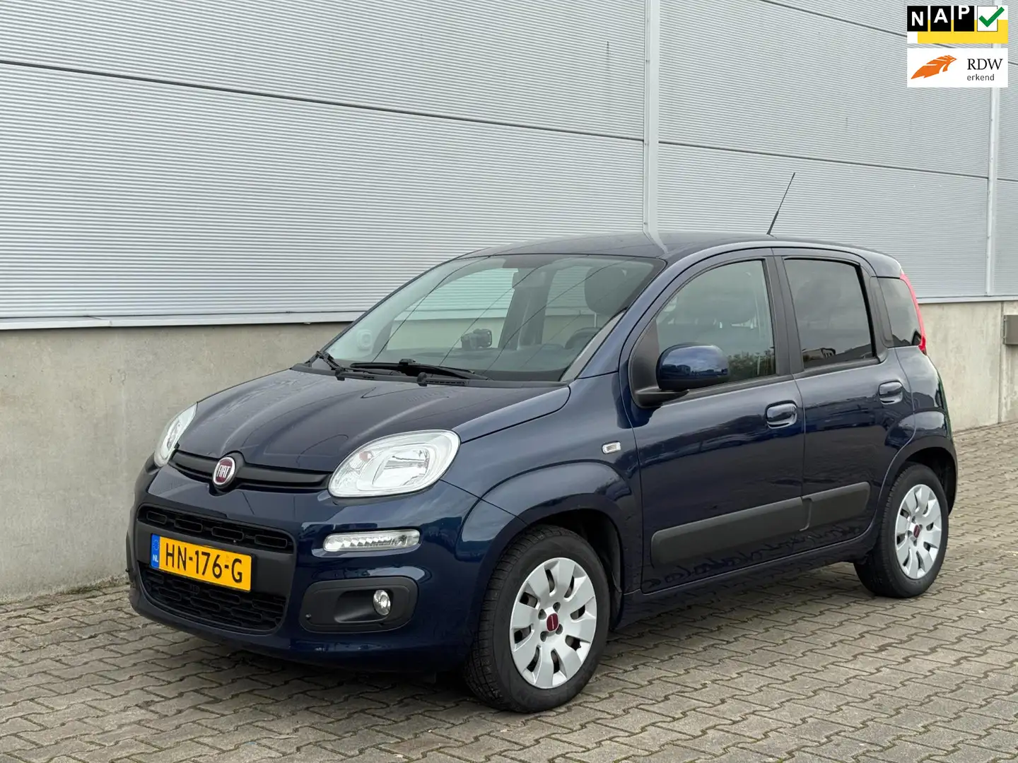 Fiat Panda 0.9 TwinAir Lounge AIRCO|CLIMA|ELEKT.P|PARK.S|NAP| Blauw - 1