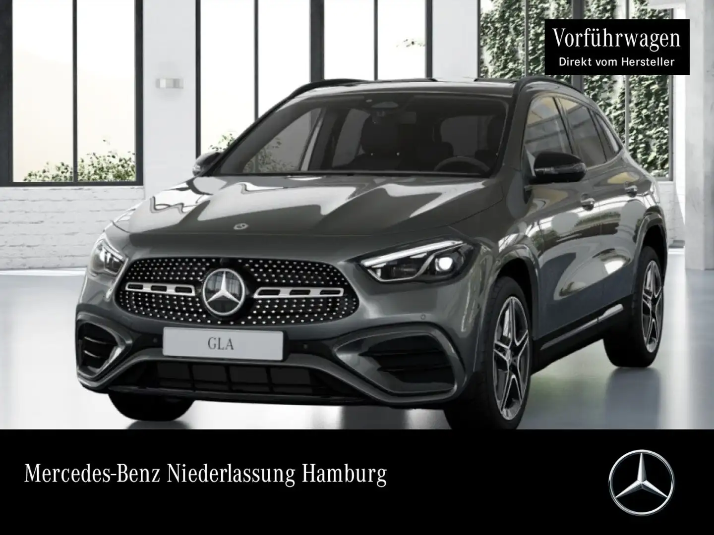 Mercedes-Benz GLA 200 AMG+NIGHT+PANO+360°+AHK+MULTIBEAM+19"+7G Grau - 1