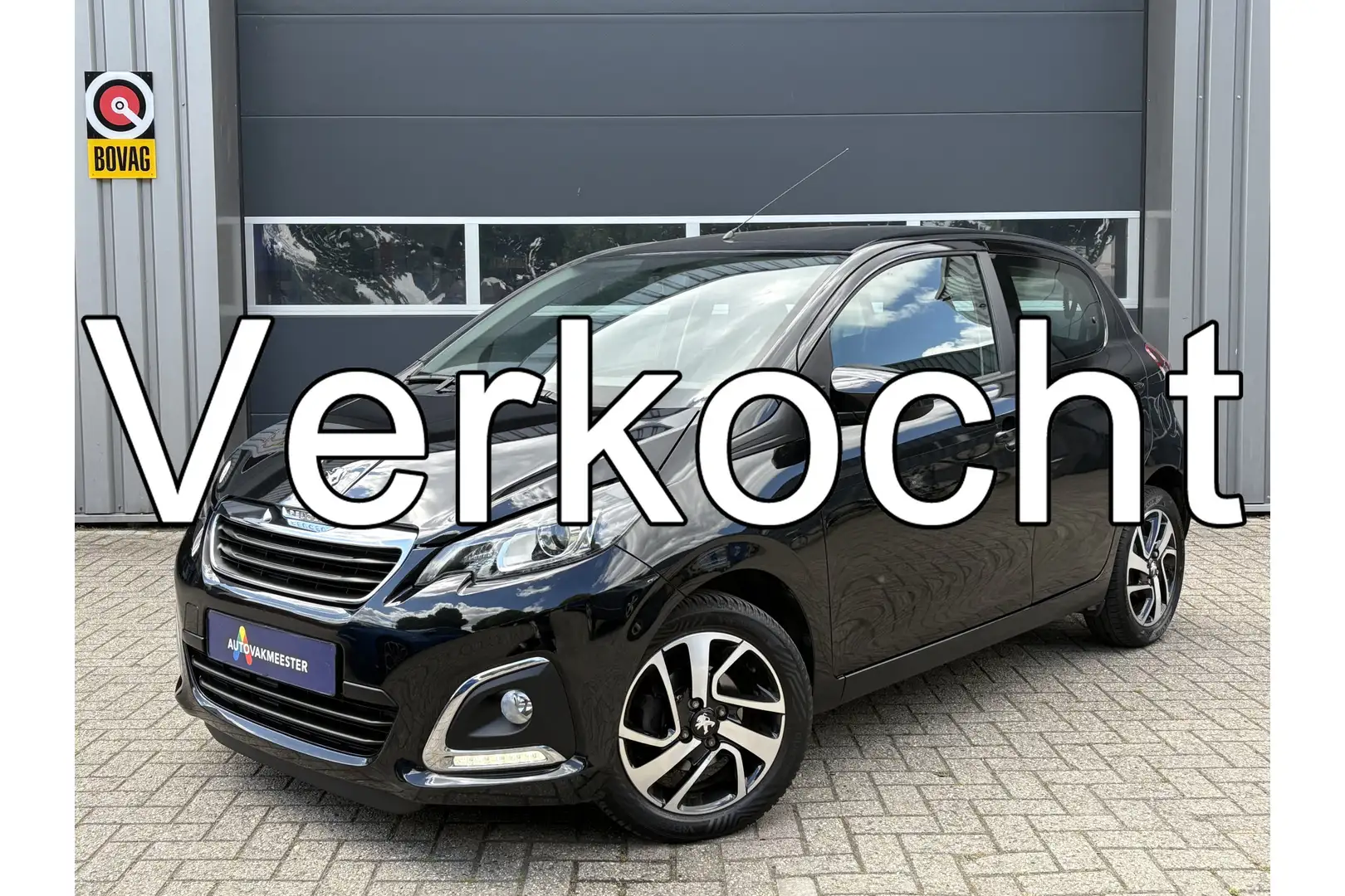 Peugeot 108 1.2 VTi Allure | Airco | Cruise Control | All Seas Negru - 1