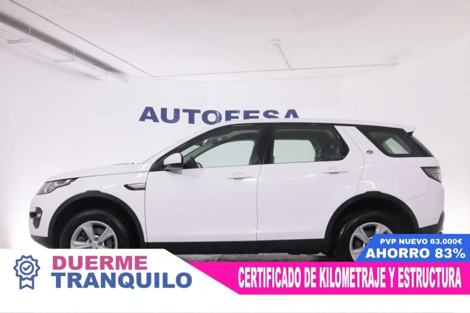 Land Rover Discovery Sport 2.0 D 4X4  150CV 5P #NAVY, PARKTRONIC Blanco - 2