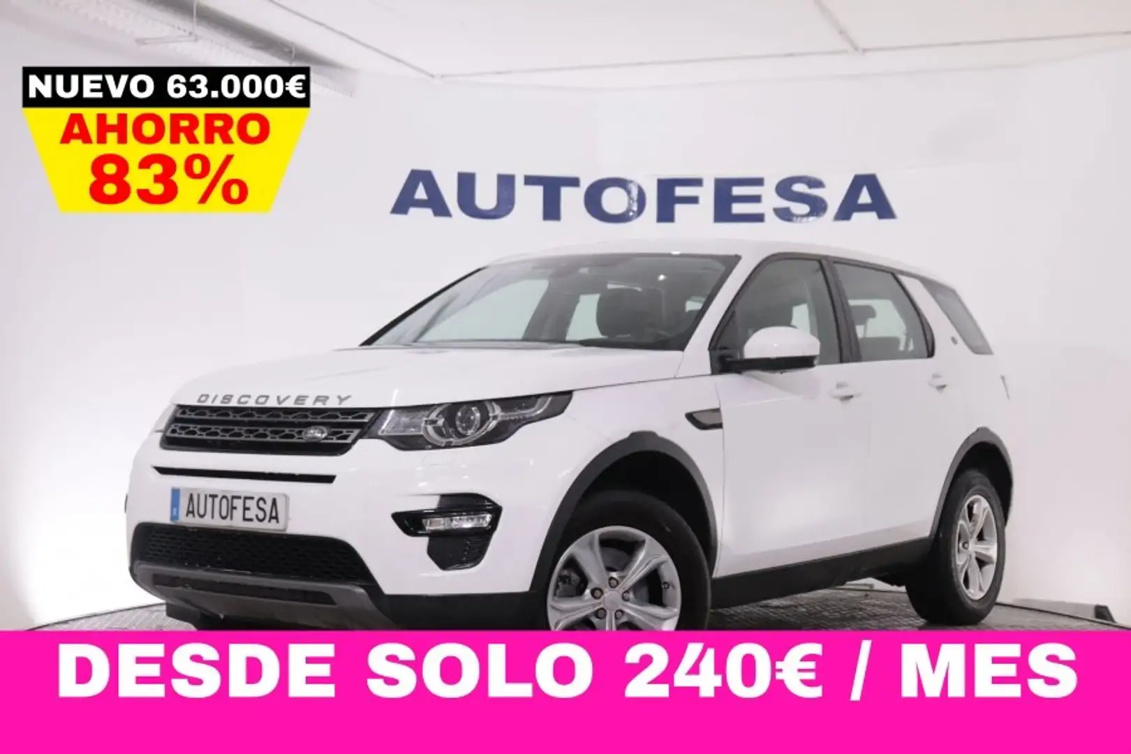 Land Rover Discovery Sport 2.0 D 4X4  150CV 5P #NAVY, PARKTRONIC Blanco - 1