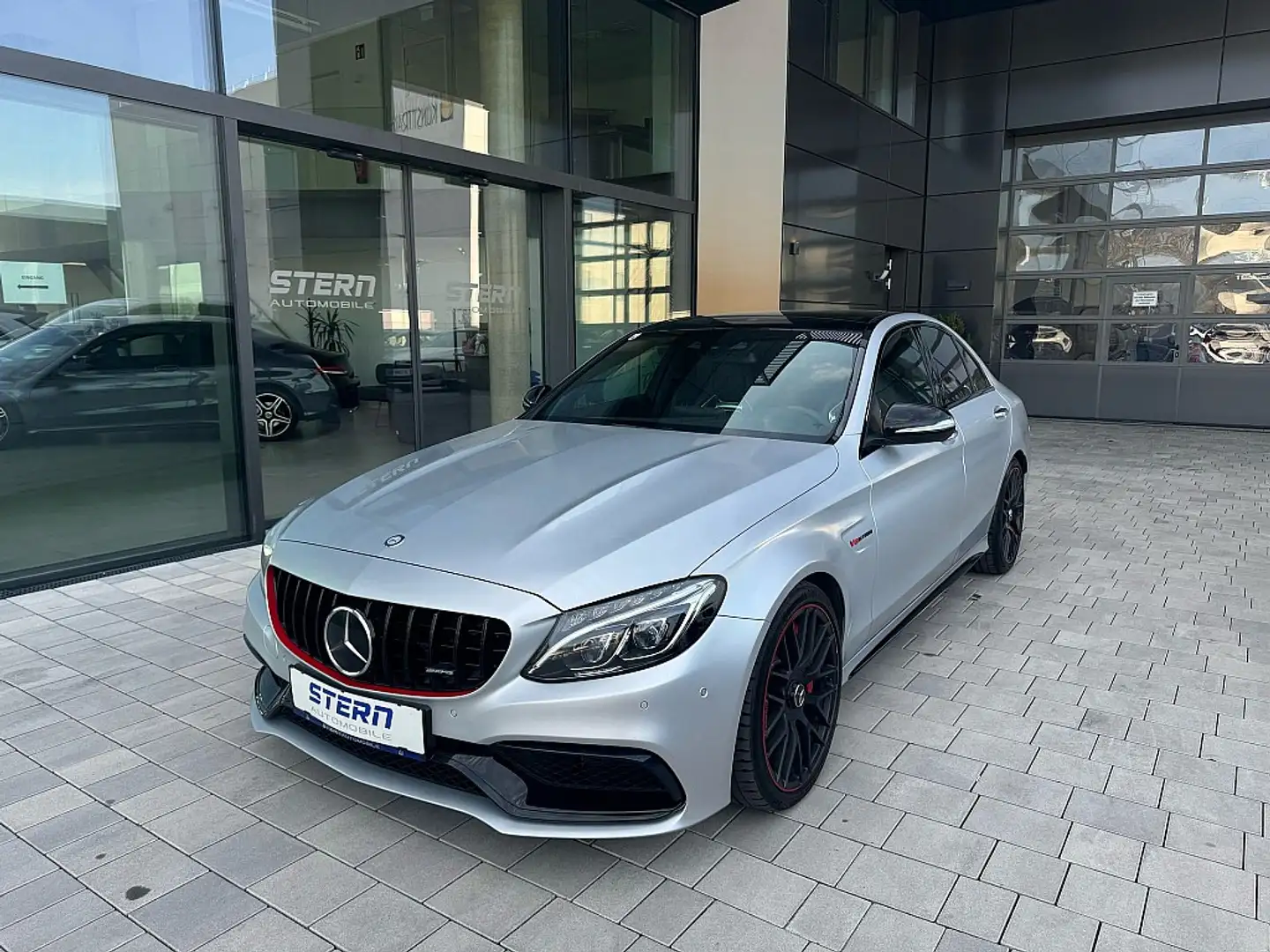 Mercedes-Benz C 63 AMG S Edition 1 *HUD*PANO*BURMESTER*MEMORY*DESIGNO ... Silber - 1