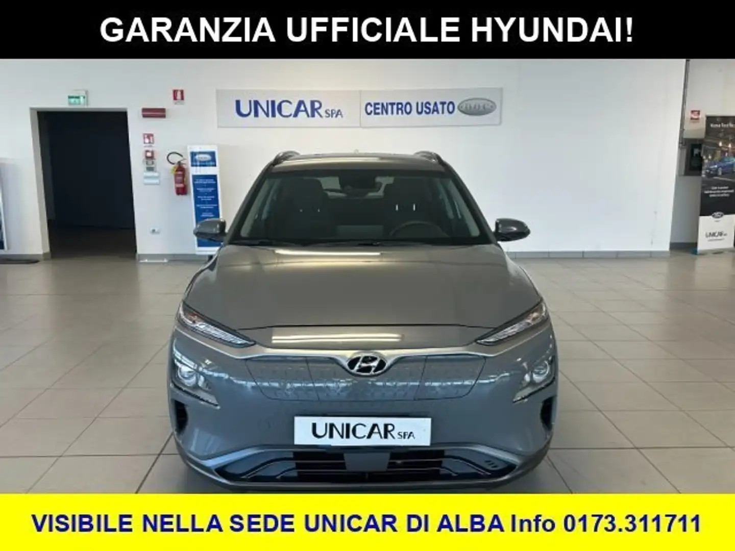 Hyundai KONA 64 KWH FULL ELECTRIC 204 CV XPRIME Grigio - 2