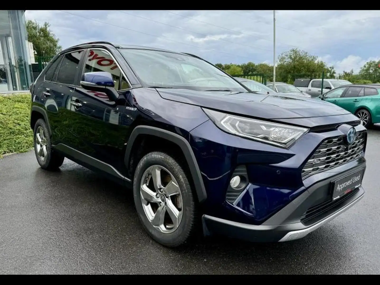 Toyota RAV 4 5 d. 2.5 Hybrid AWD e-CVT Prem Albastru - 2