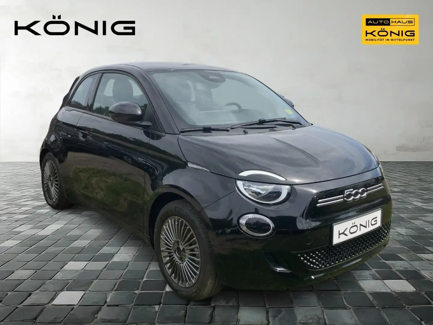 Fiat 500e Icon CCS Tempomat*Klimaautomatik*CarPlay Schwarz - 2