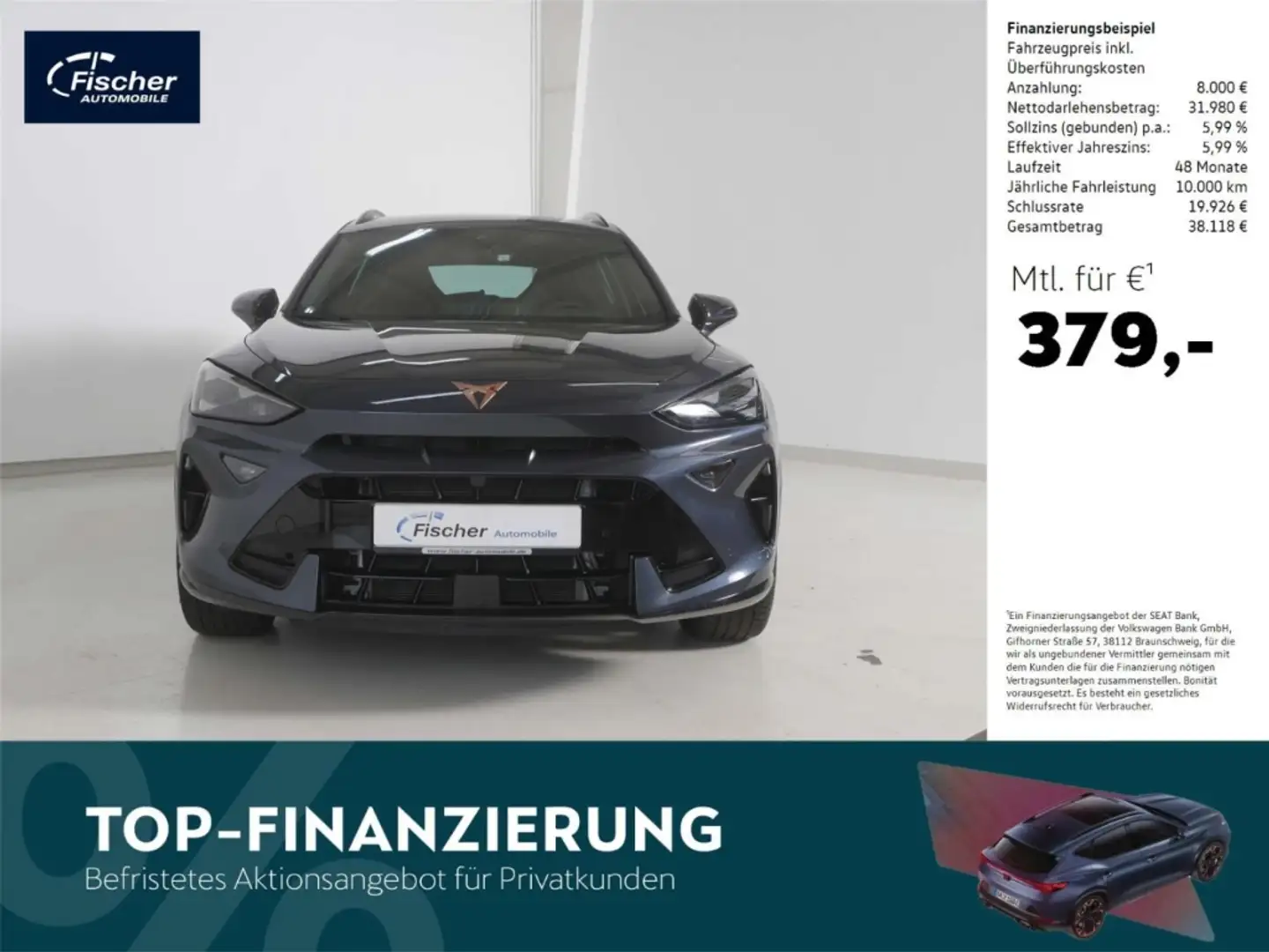 CUPRA Formentor 1.5 DSG eHybrid AHK/NAV/Memory/LED/ACC Grijs - 1