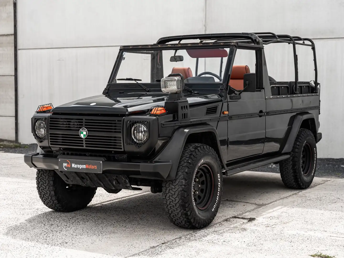 Mercedes-Benz G 300 300 GD Puch Cabrio Brown leather Cabrio 8 seats Czarny - 2