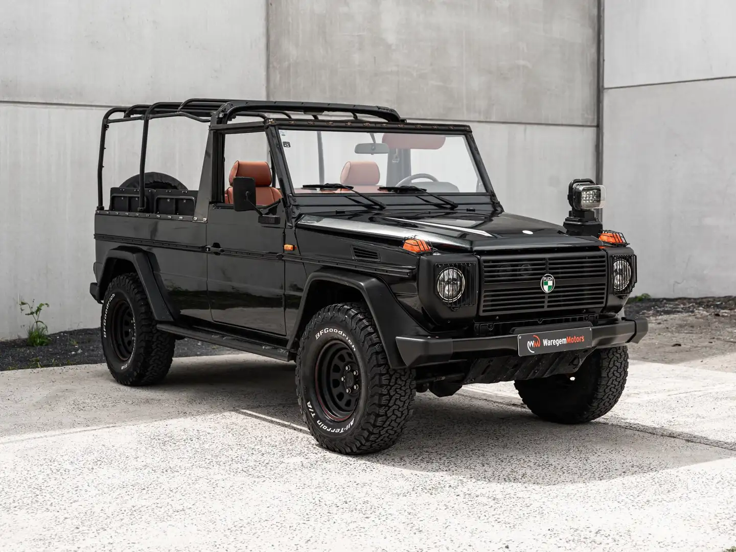 Mercedes-Benz G 300 300 GD Puch Cabrio Brown leather Cabrio 8 seats Czarny - 1