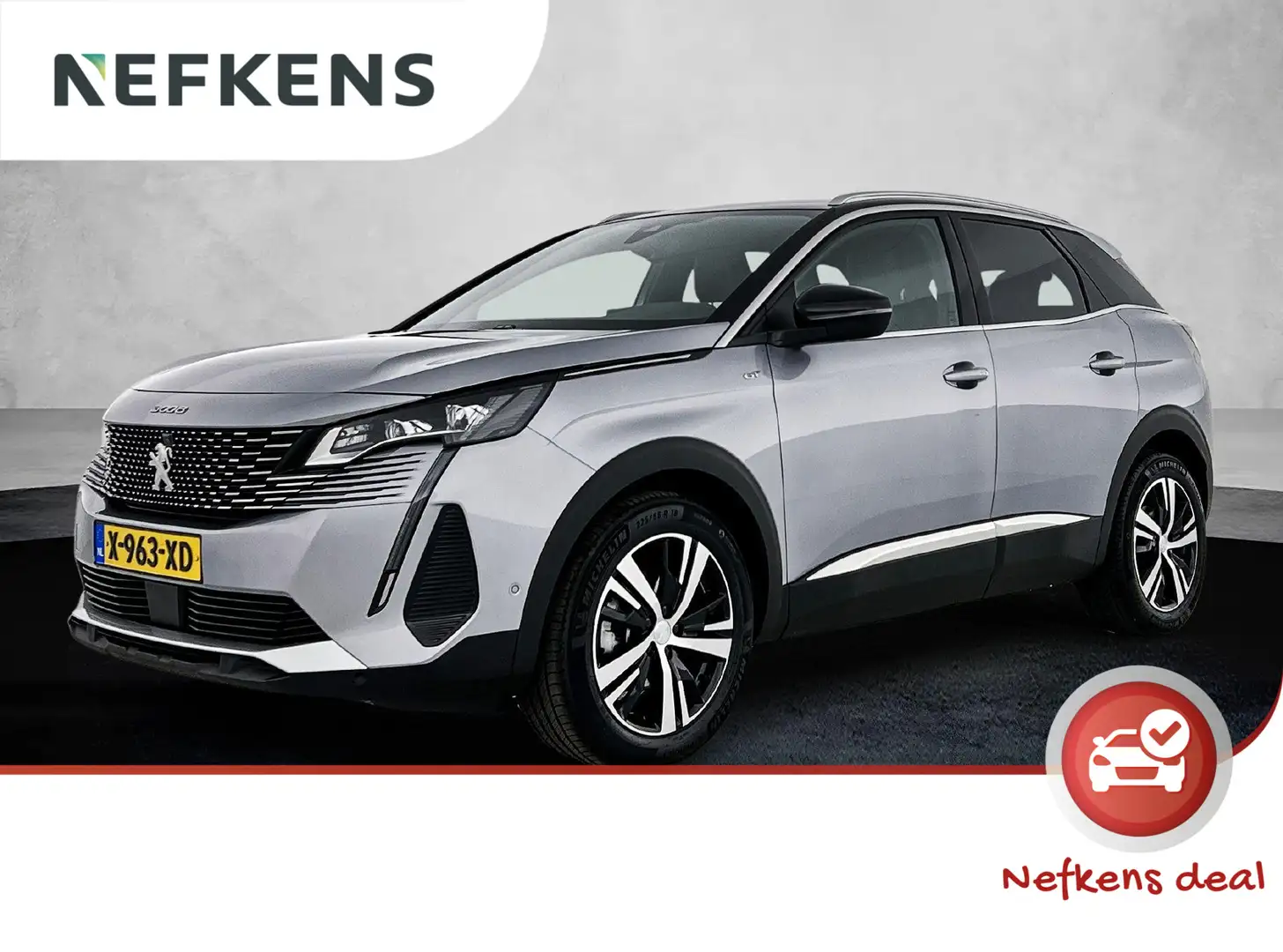 Peugeot 3008 1.2 Hybrid GT 136pk Automaat | Climate Control | A Gris - 1
