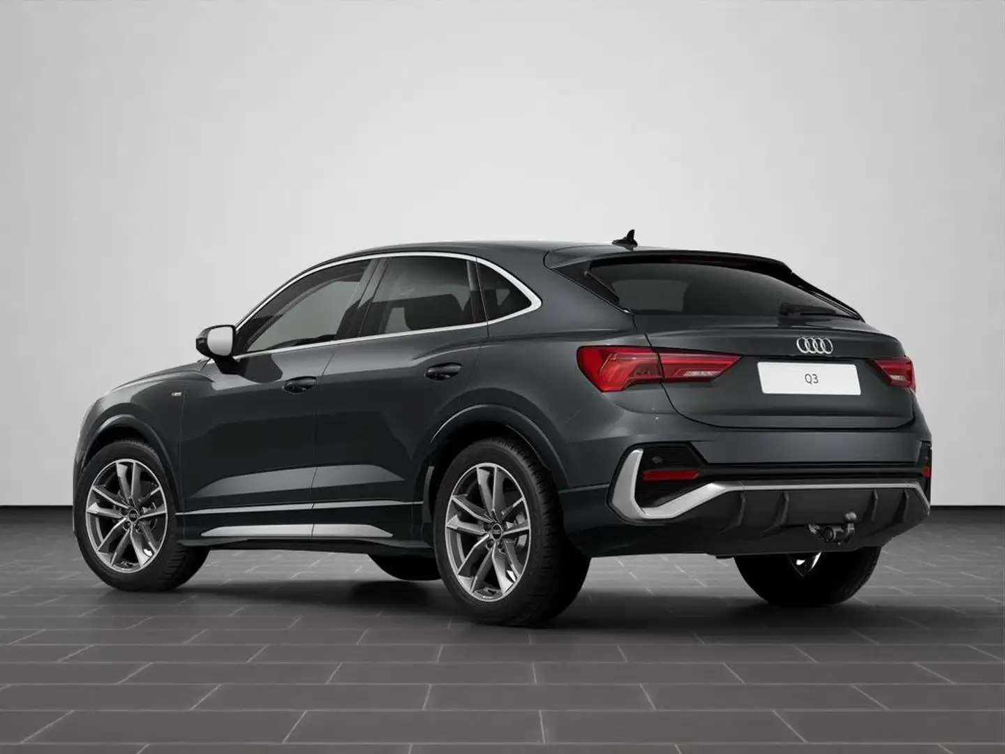 Audi Q3 35 TFSI S tronic S LINE AHK NAVI PL Grau - 2