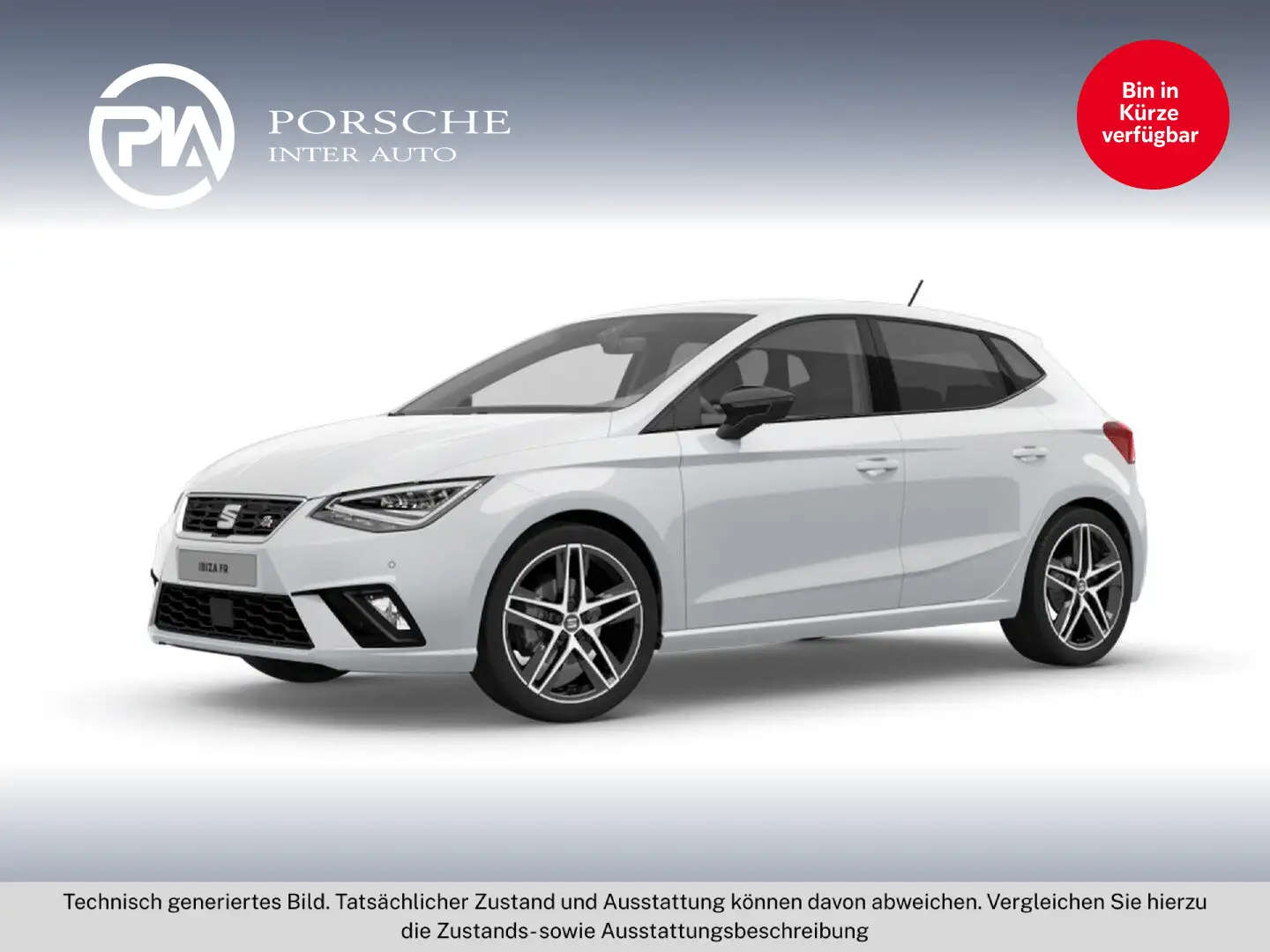 SEAT Ibiza FR EcoTSI Weiß - 1