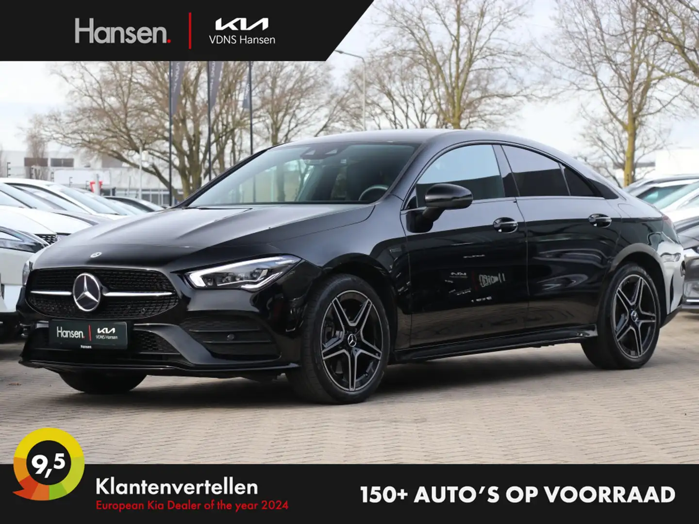 Mercedes-Benz CLA 250 e AMG I Widescreen I Leder I Keyless Zwart - 1