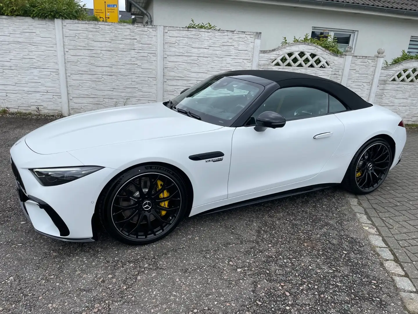Mercedes-Benz SL 63 AMG 4M PERFORMANCE CARBON AERO MAGNO21ZOLL Bianco - 1