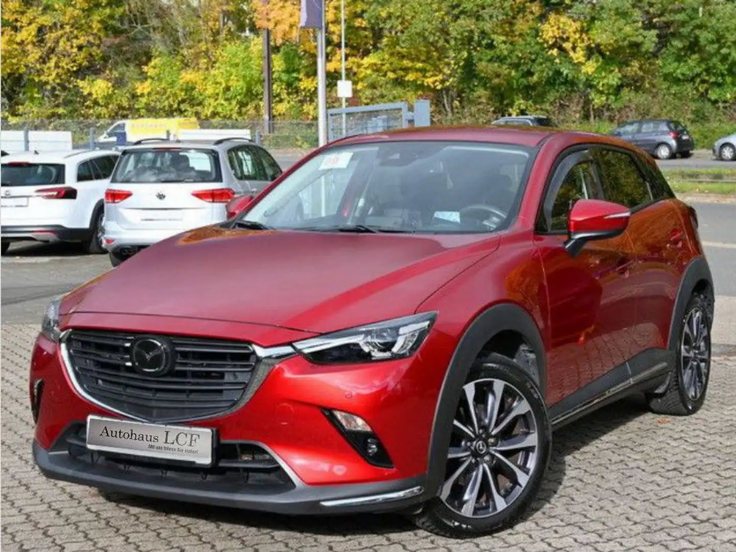 Mazda CX-3 2.0 Sports-Line Navi Cam BOSE LED Leder Rot - 2