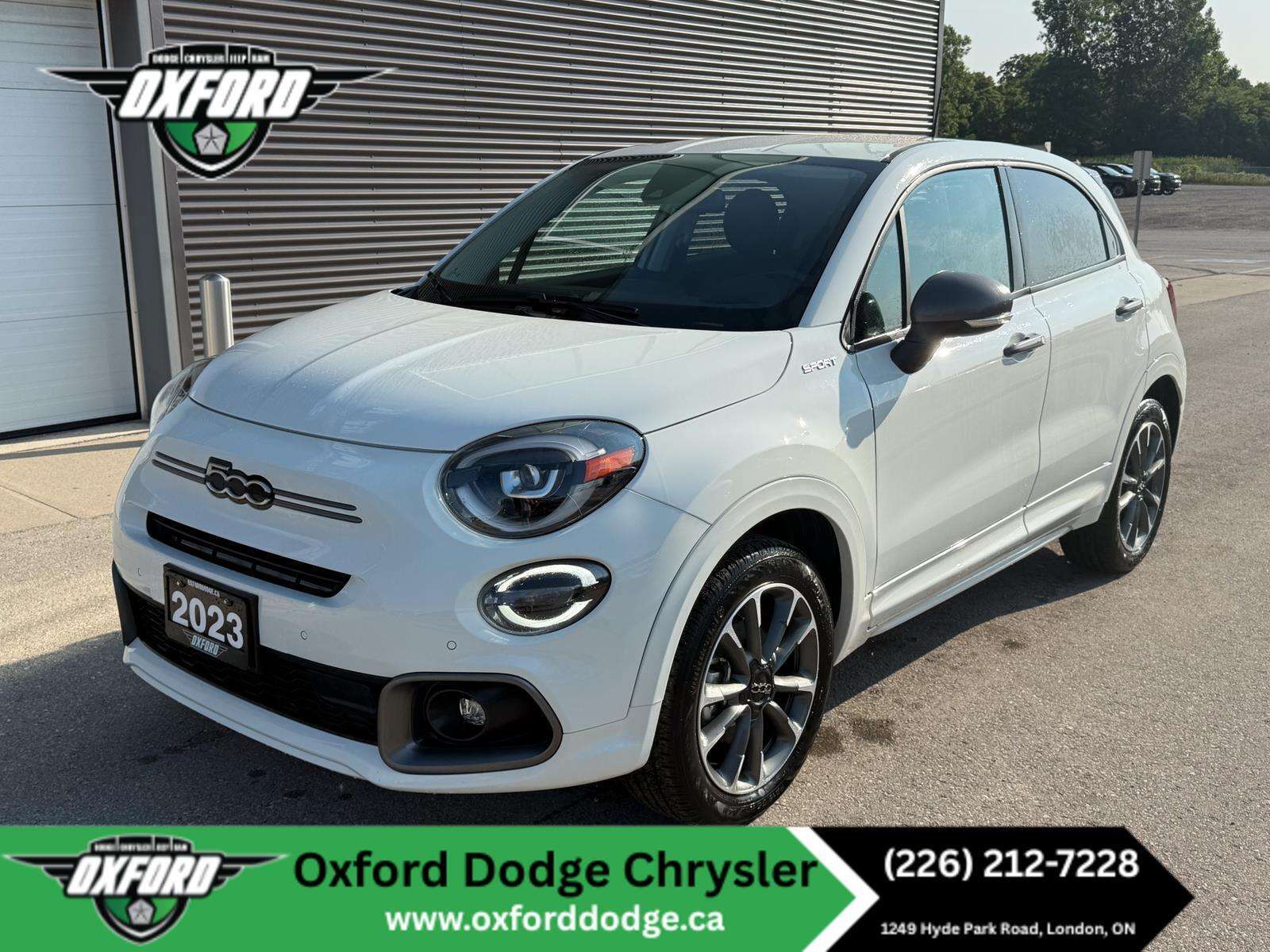 2023 Fiat 500X Sport PREVIOUS DAILY RENTAL, NAV, REMOTE START, AD
