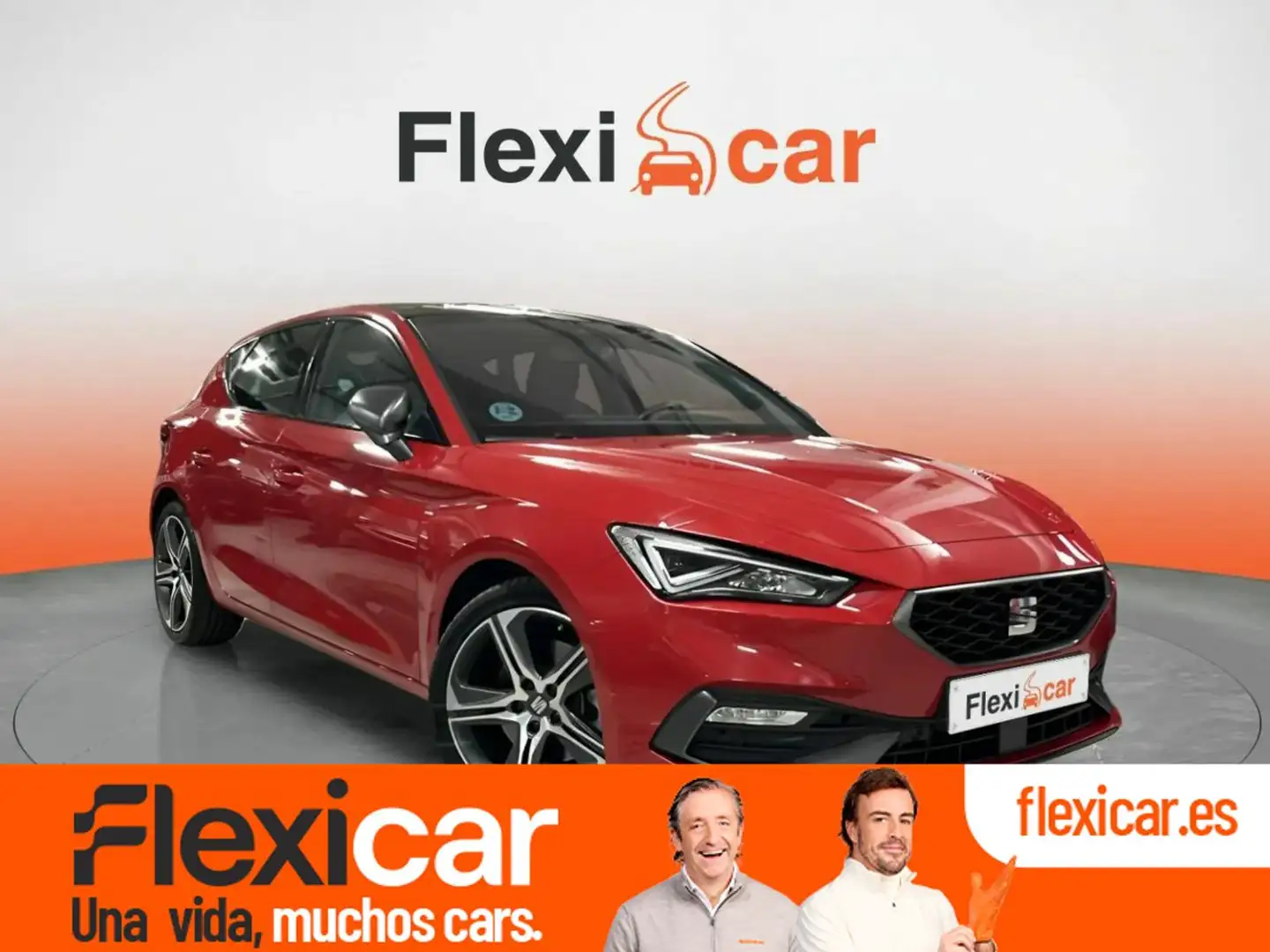 SEAT Leon 2.0 TDI 110kW DSG-7 S&S FR Go L Rojo - 1