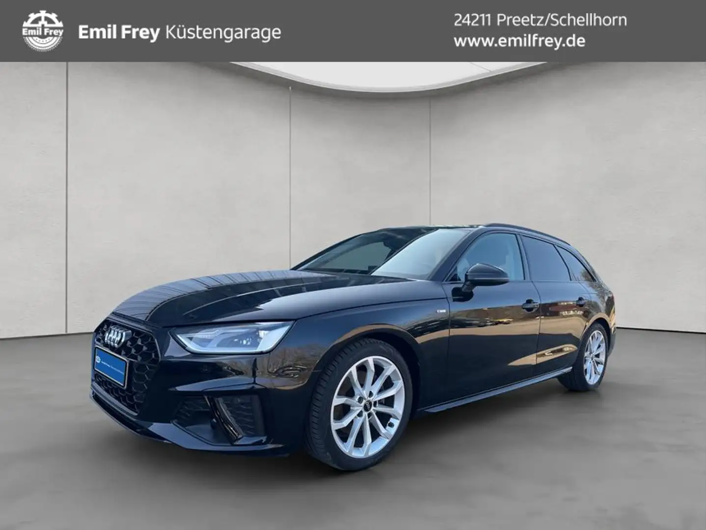 Audi A4 Avant S line S Tronic 35 TFSI RFK, Navi, Keyl Schwarz - 1