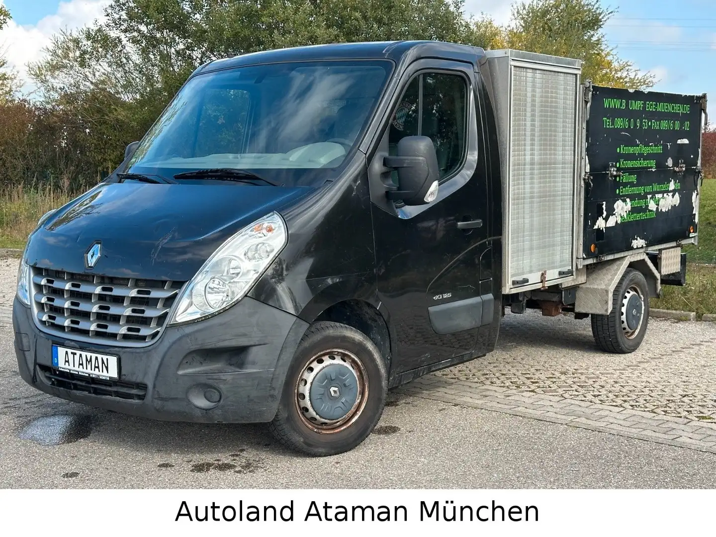 Renault Master III Pritsche Garten/Landbau L2H1 3,5t/AHK Noir - 1