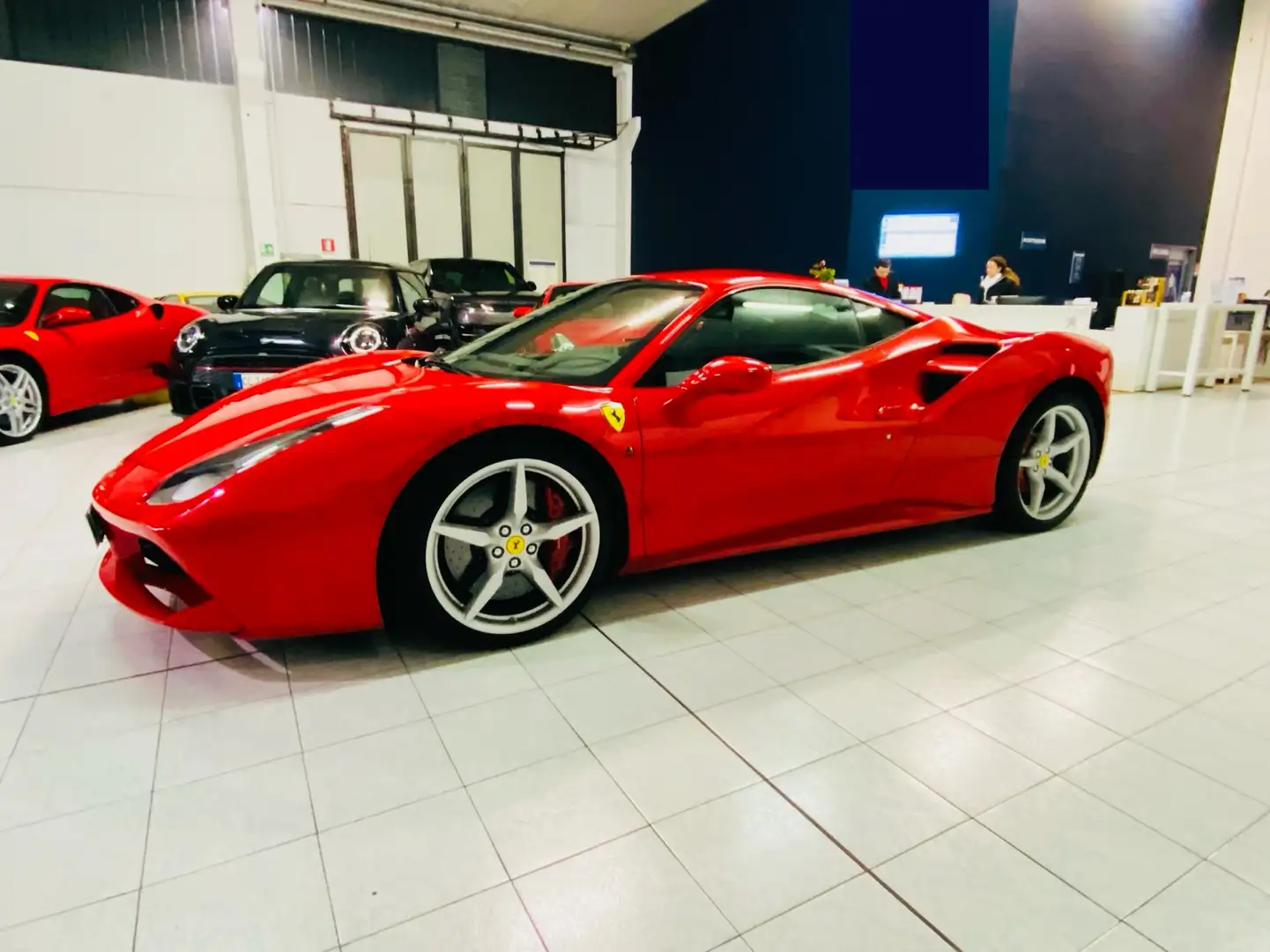 Ferrari 488 COUPE’ 3.9 GTB DTC GARANZIA UFFICIALE Piros - 1