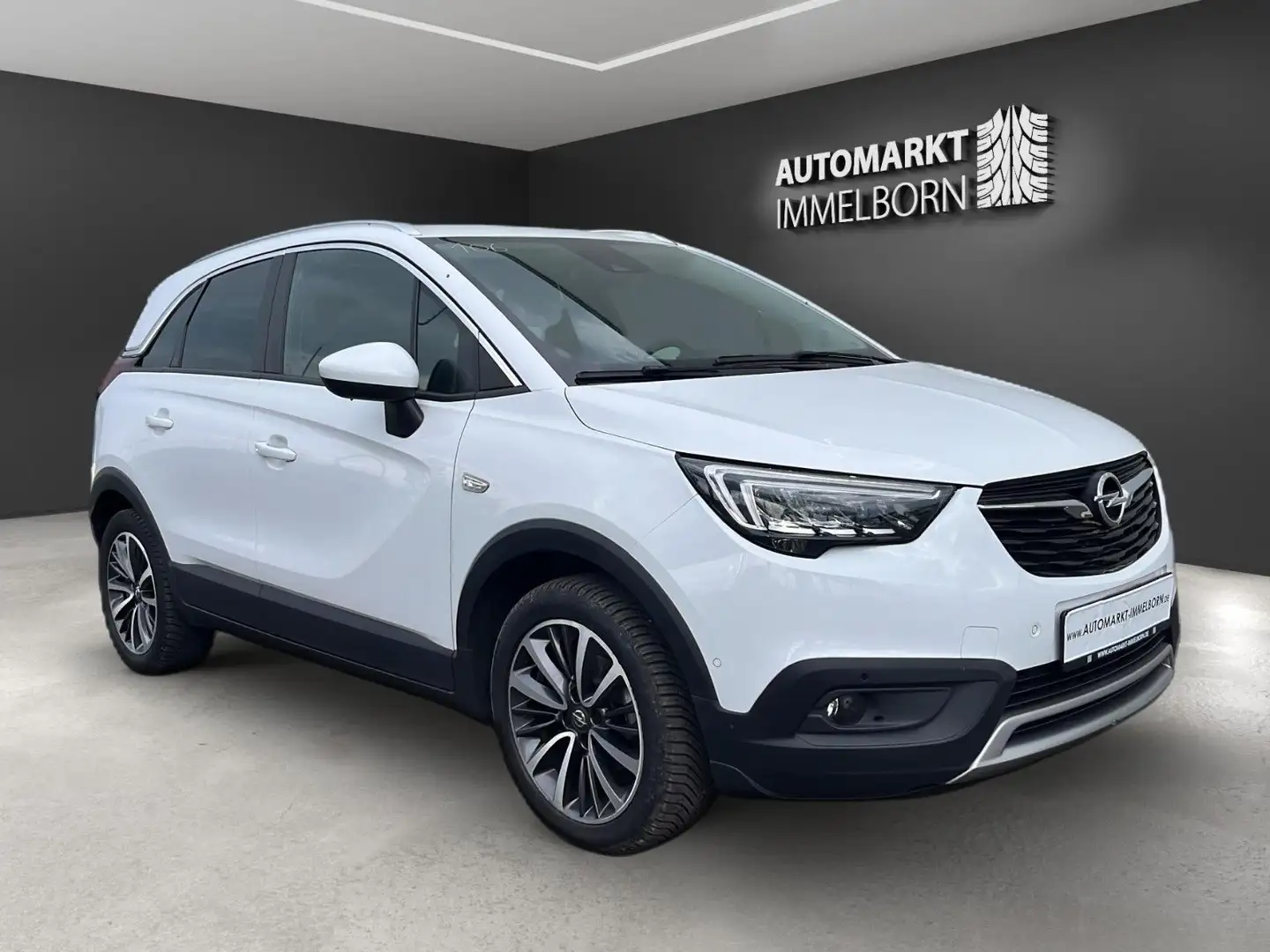 Opel Crossland X *LED*Navi*Led*Leder*HUD*VZ Weiß - 1