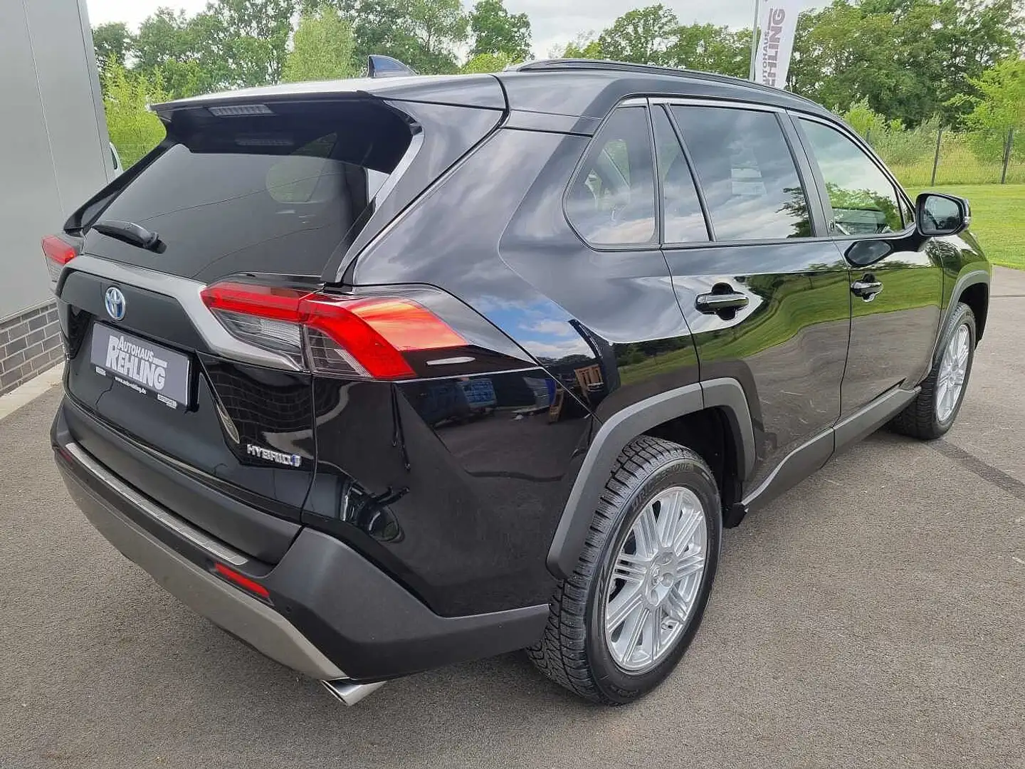 Toyota RAV 4 RAV4 Hybrid 2.5 4x4 Team Deutschland Zwart - 2