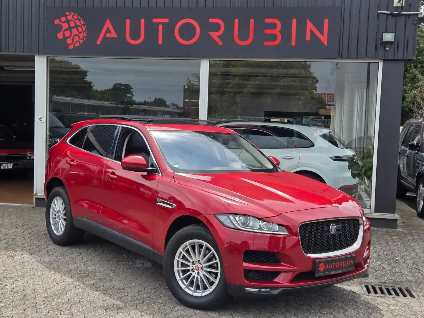 Jaguar F-Pace F-PACE Prestige AWD PANO/TOT/ABSTAND/KEYLESS Rouge - 1