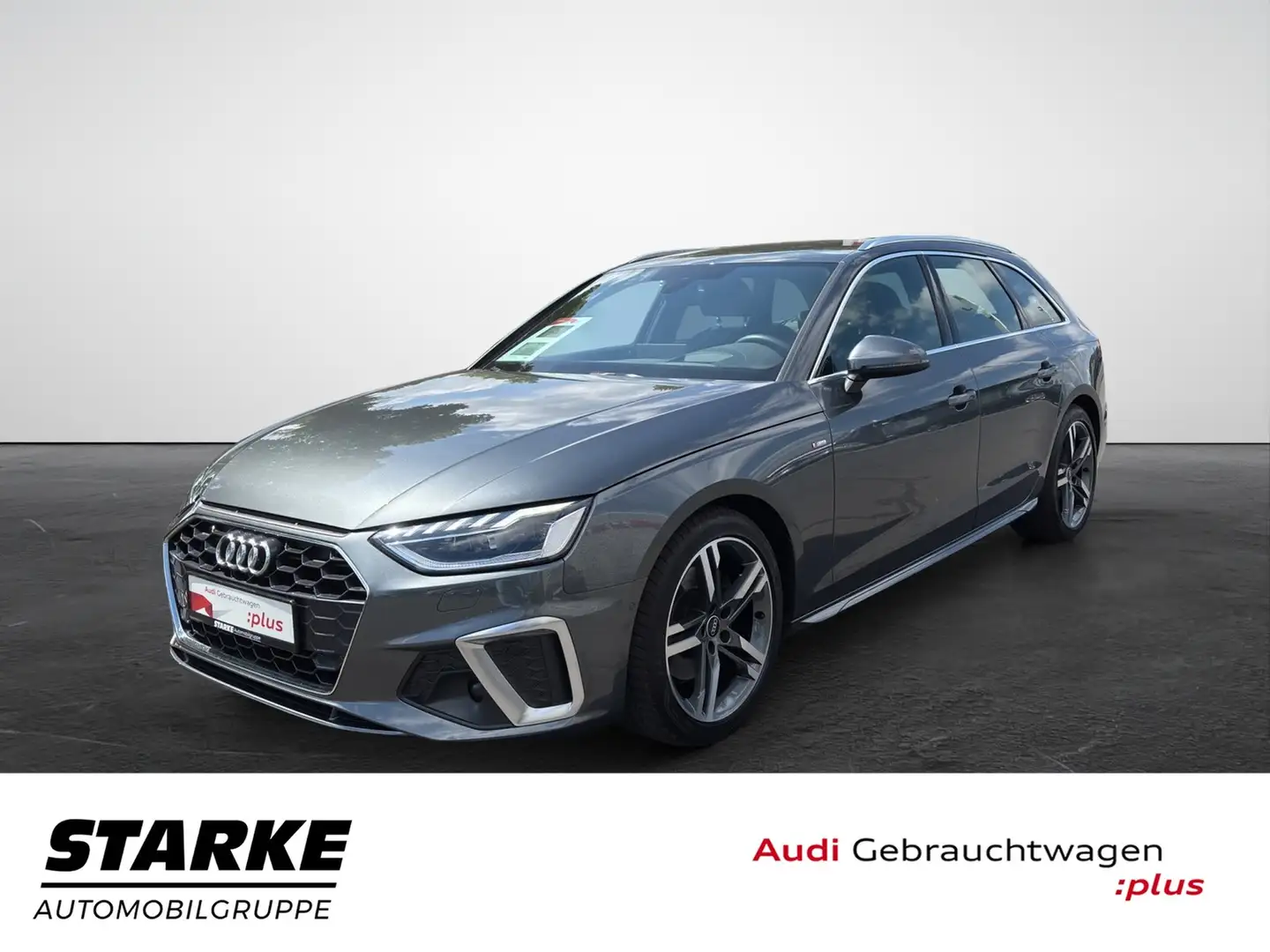 Audi A4 Avant 35 TDI S tronic S line Gris - 1