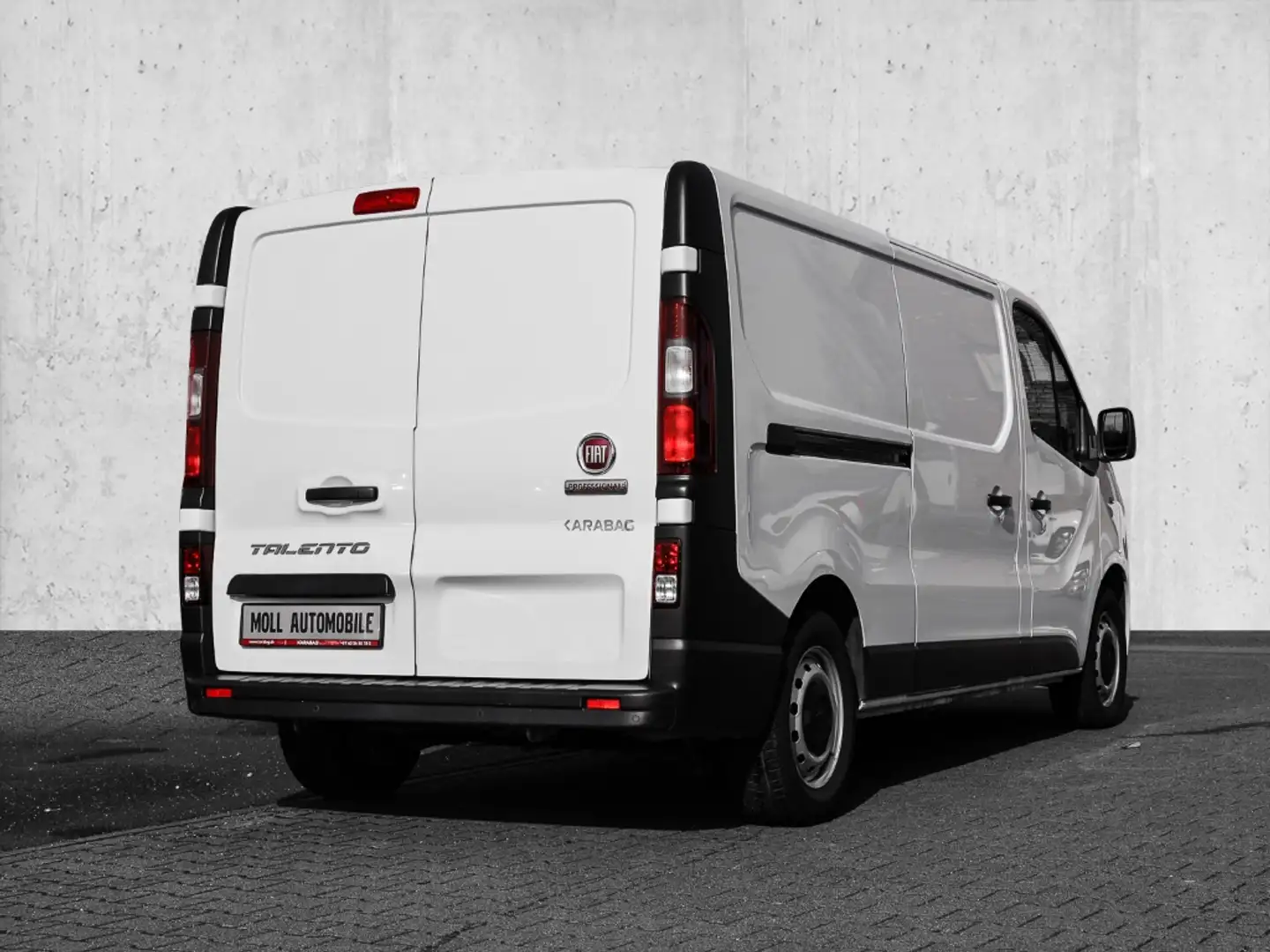 Fiat Talento Kasten L2H1 1,2t Basis 2.0 Ecojet 120 Turb Weiß - 2