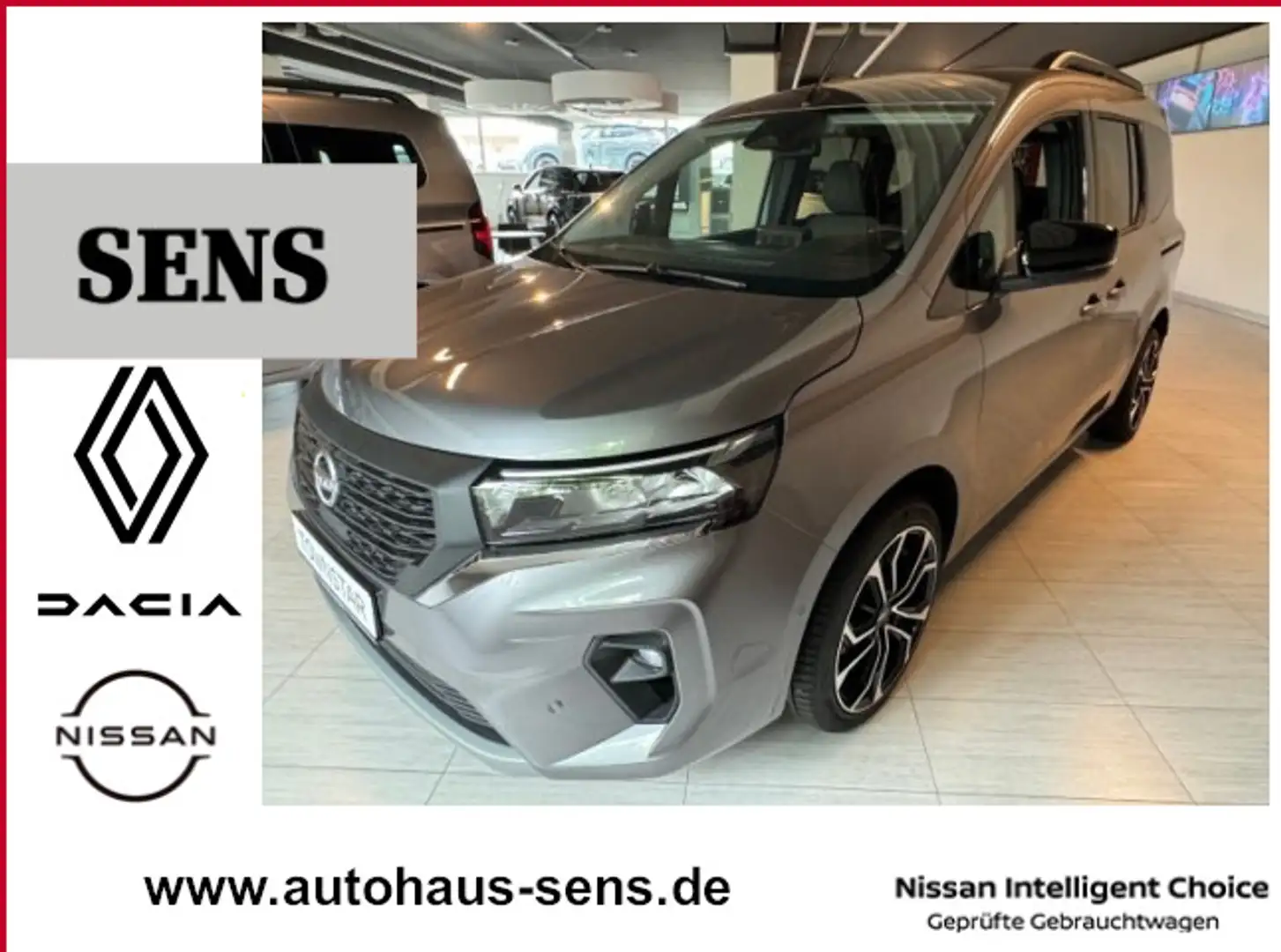 Nissan Townstar DIG-T 130 Automatik L1 Tekna " Sitzheiz Grijs - 1