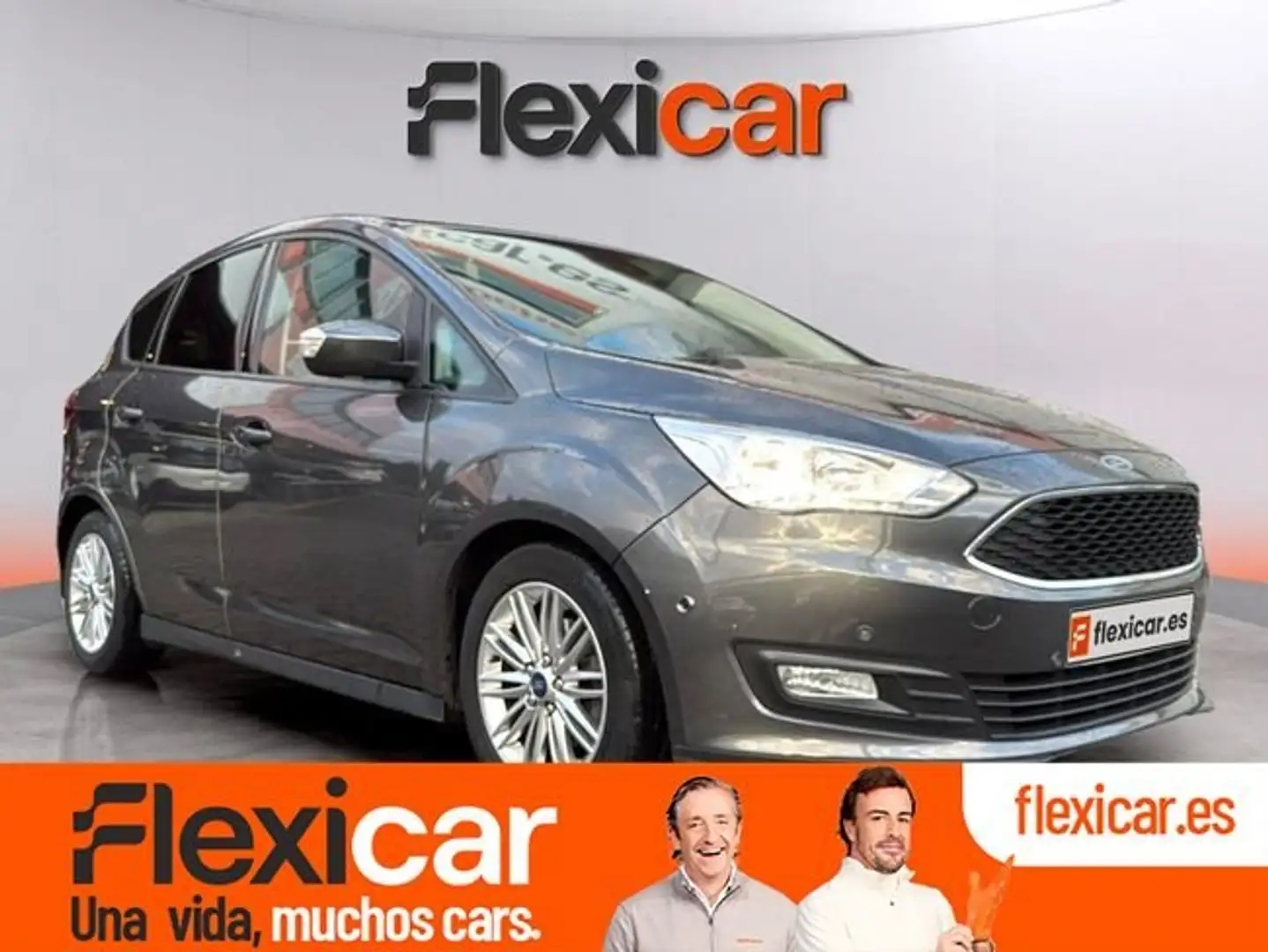 Ford C-Max 1.0 Ecoboost Auto-S&S Trend+ 100 Gris - 1