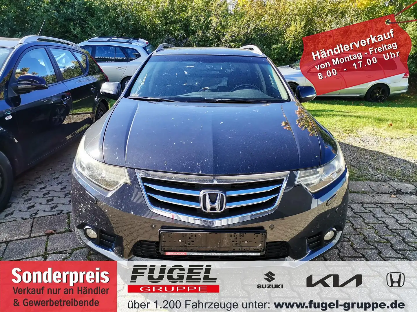 Honda Accord Tourer 2.0 Lifestyle HU10/2026|Bi-Xen.|Sound|Klima Gris - 1