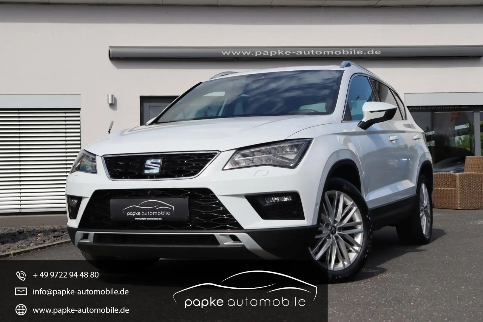 SEAT Ateca 2.0 TDI 4Drive Xcellence +AHK+TopView+ASSISTENZ+ Alb - 1