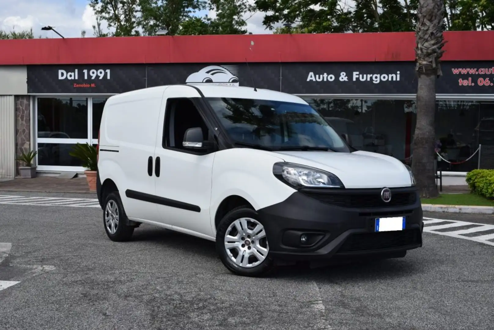 Fiat Doblo Cargo 1.6 Multijet 3 POSTI Lounge 105CV Blanc - 1