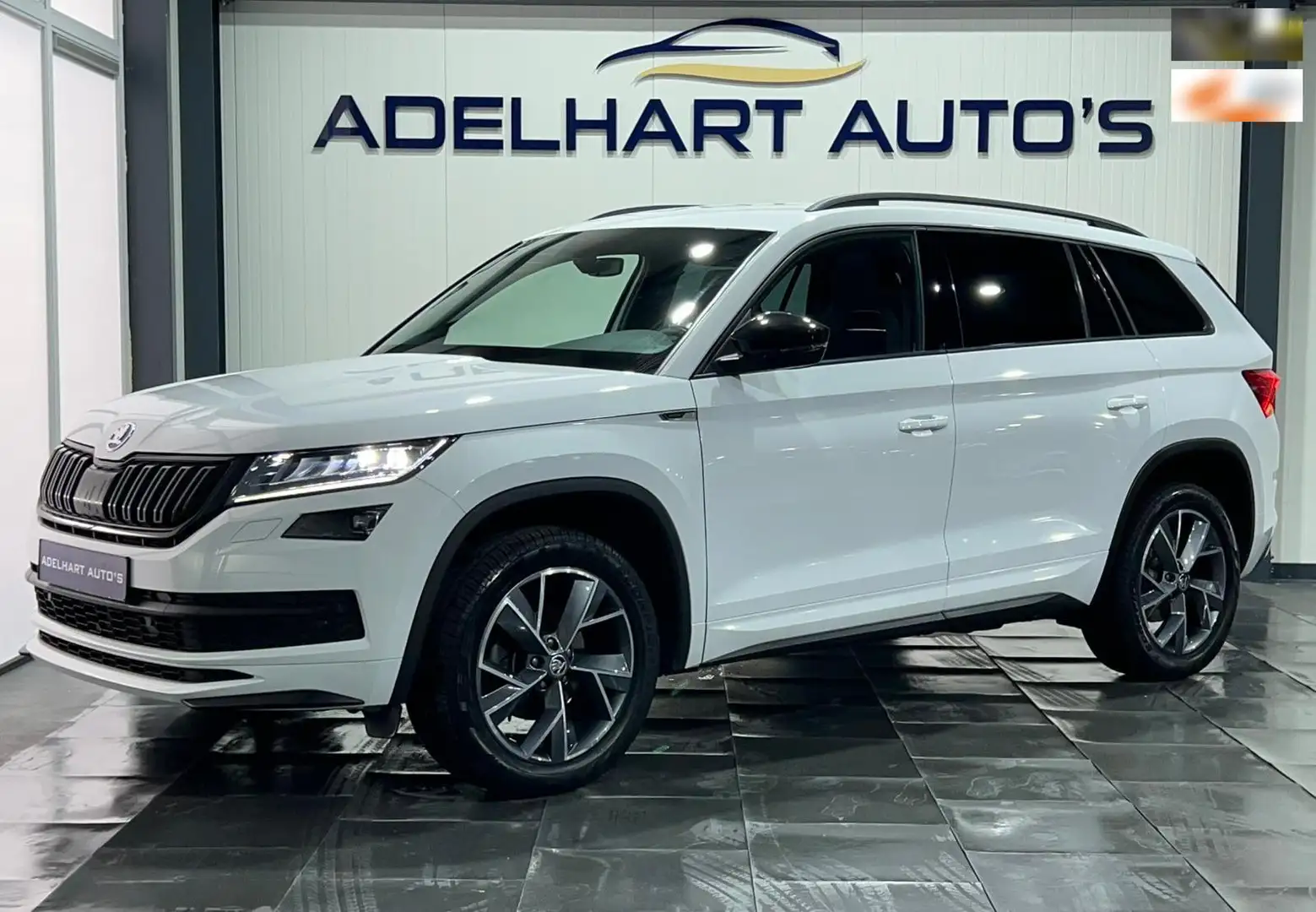 Skoda Kodiaq 1.5 TSI Sportline Business / Navigatie full map / Wit - 1