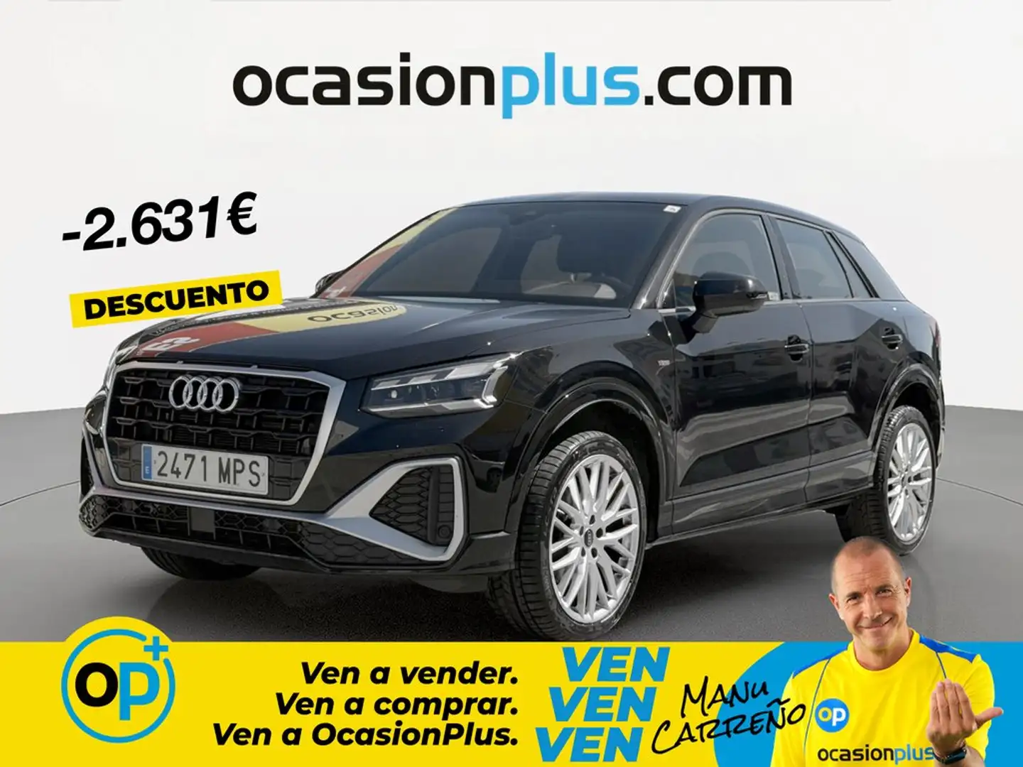 Audi Q2 35 TDI Adrenalin S tronic 110kW Negro - 1