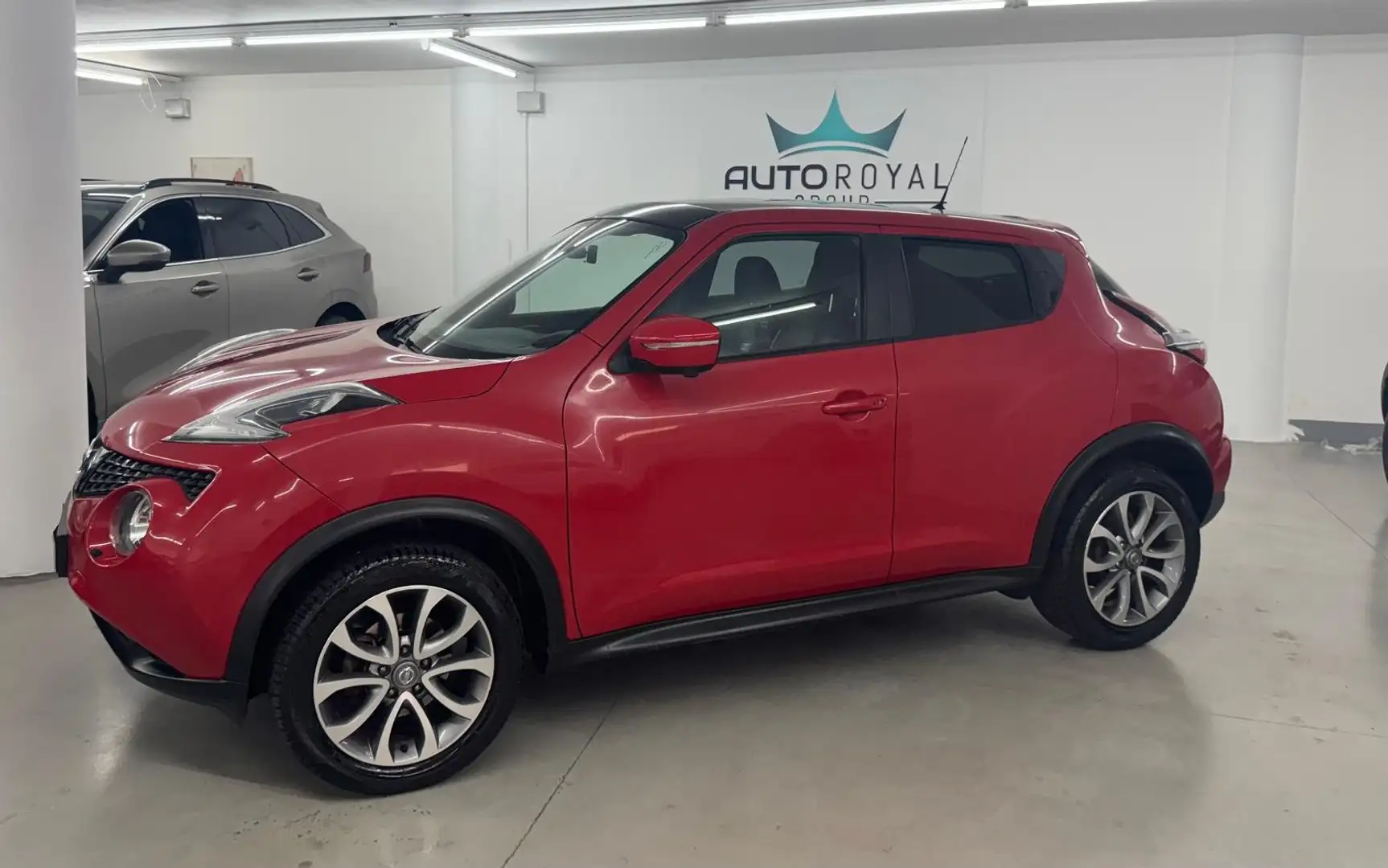 Nissan Juke Juke I 2015 1.5 dci Tekna c/pelle 110cv E6 Czerwony - 1